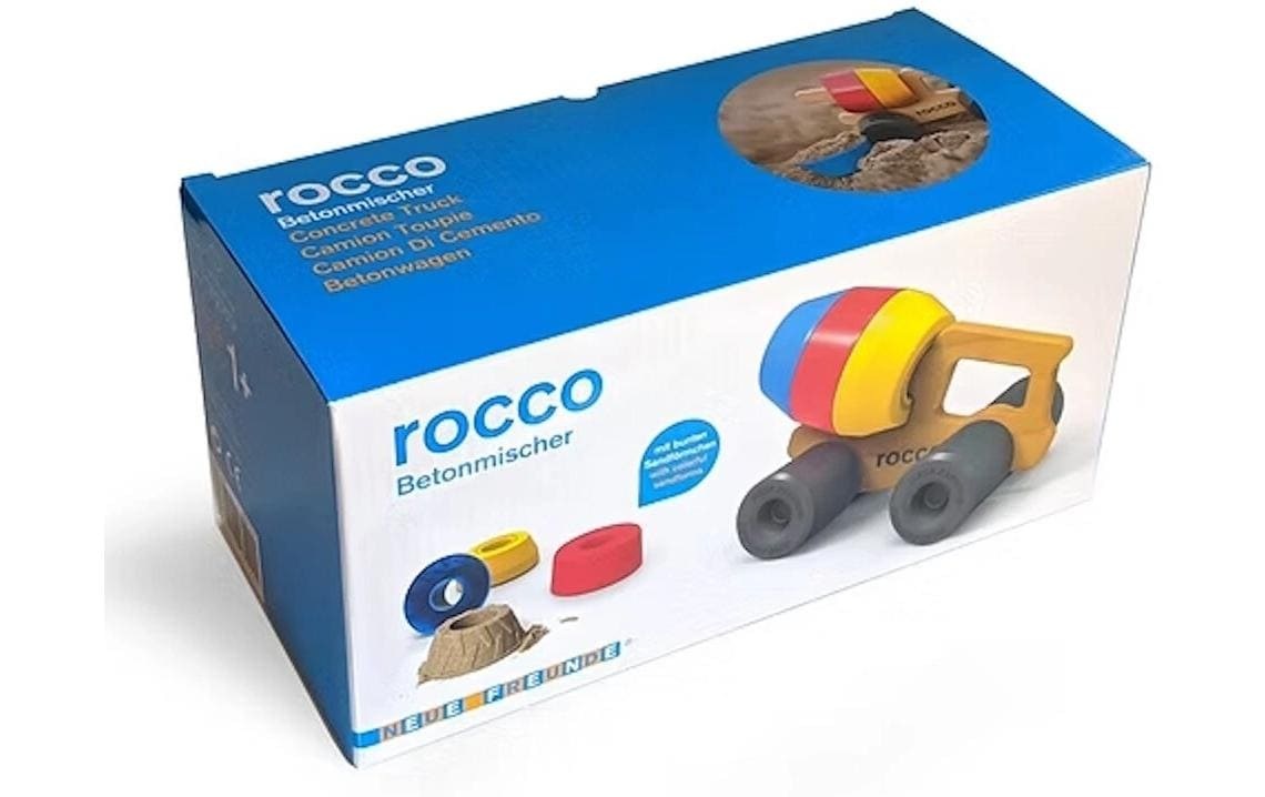Spielzeug-Betonmischer »Neue Freunde Rocco – Betonmischer«, (4 tlg.)