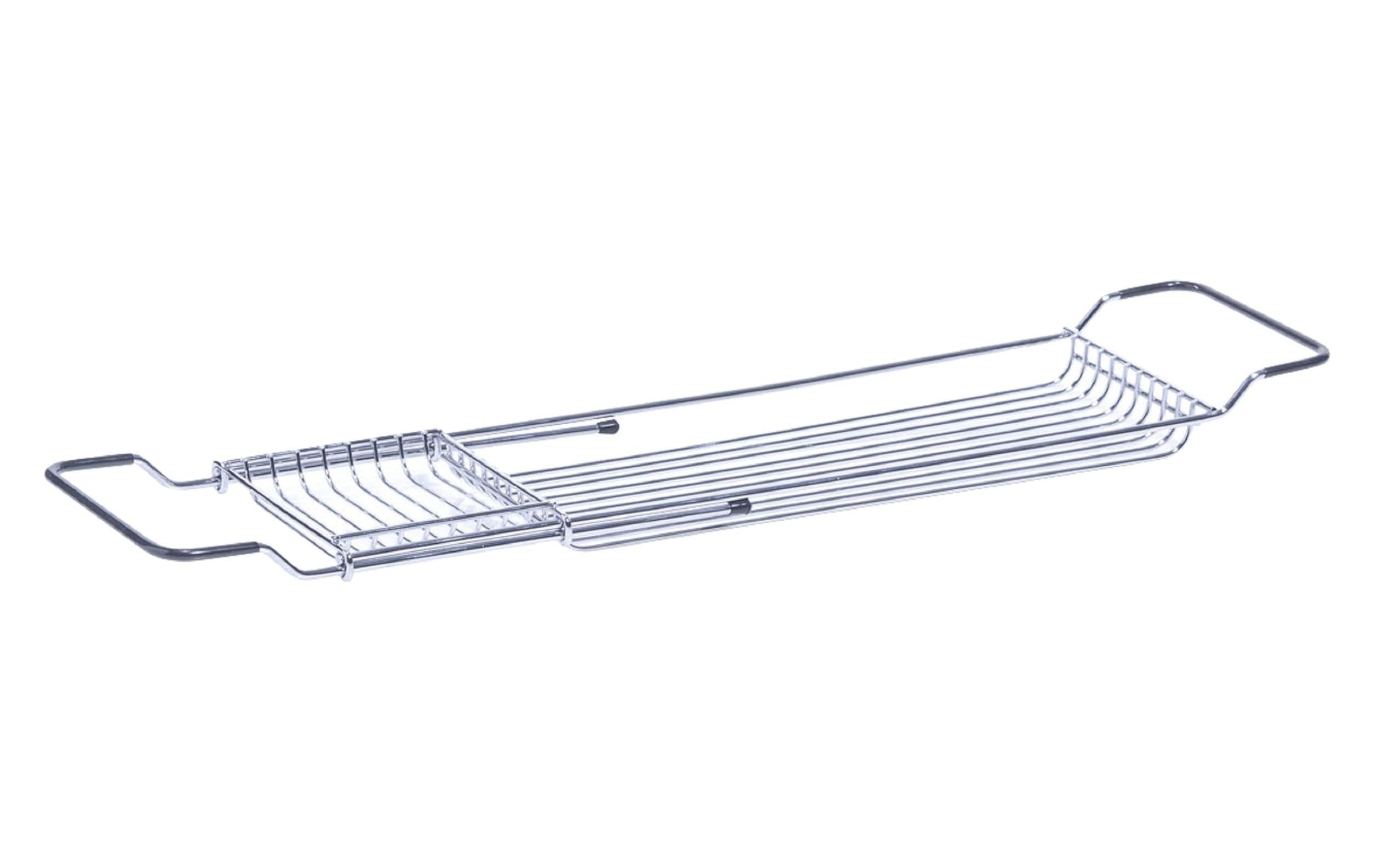 Image of Zeller Present Duschablage "ausziehbar Silber"