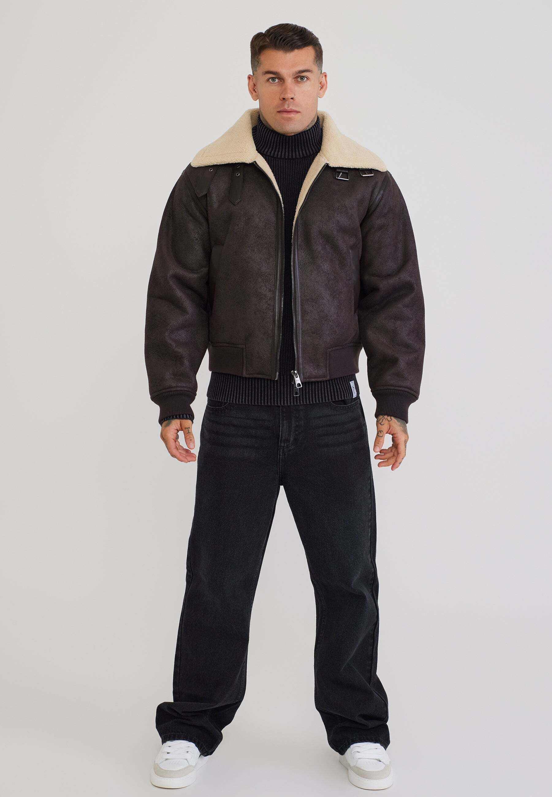 Siksilk Veste courte »Siksilk Jacke Aviator Bomber«