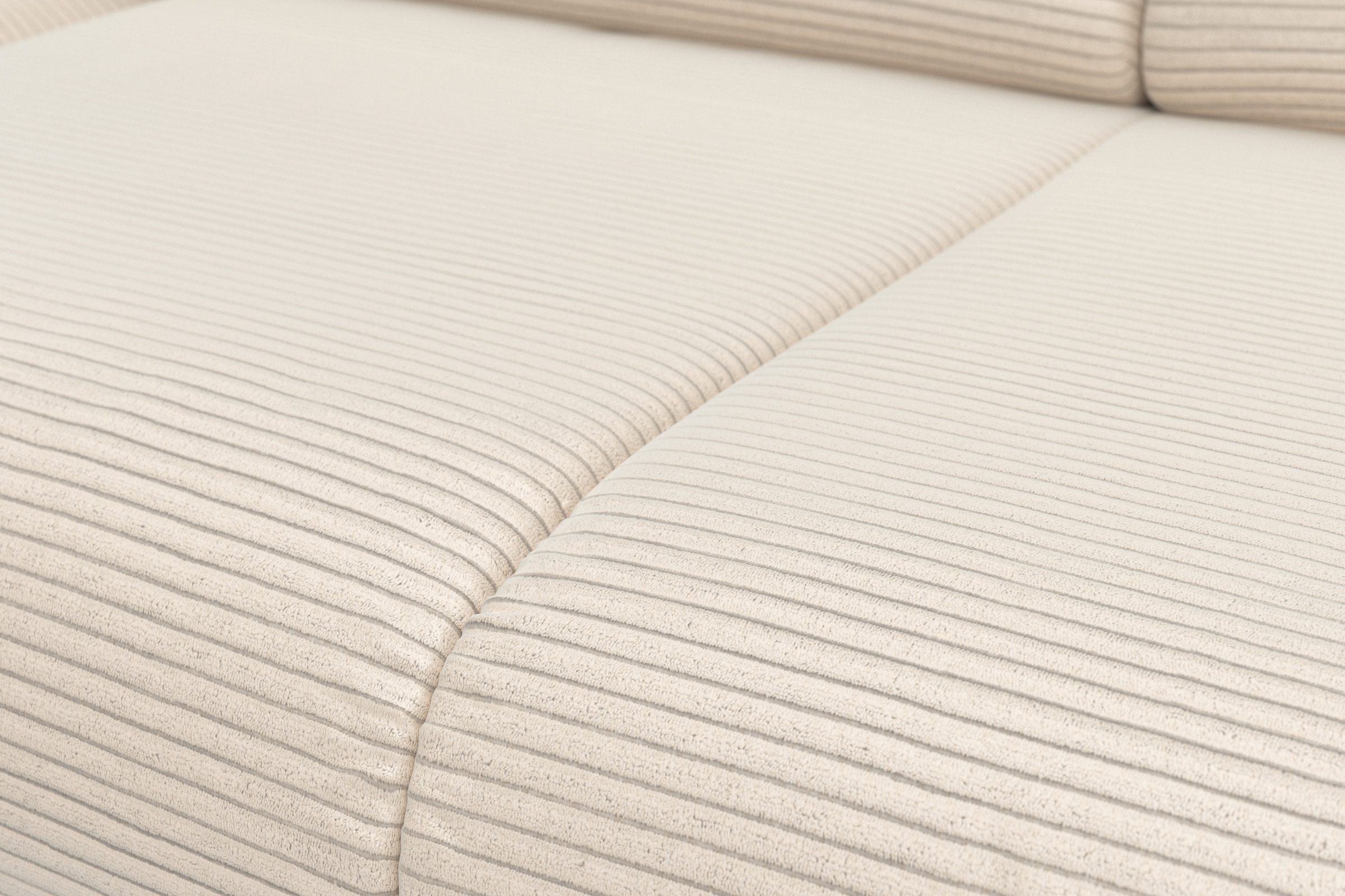 INOSIGN Wohnlandschaft »Coco U-Form«, Sitztiefen-, Arm- und Kopfteilverstellung, Cord-Bezug, Fusshöhe 15 cm