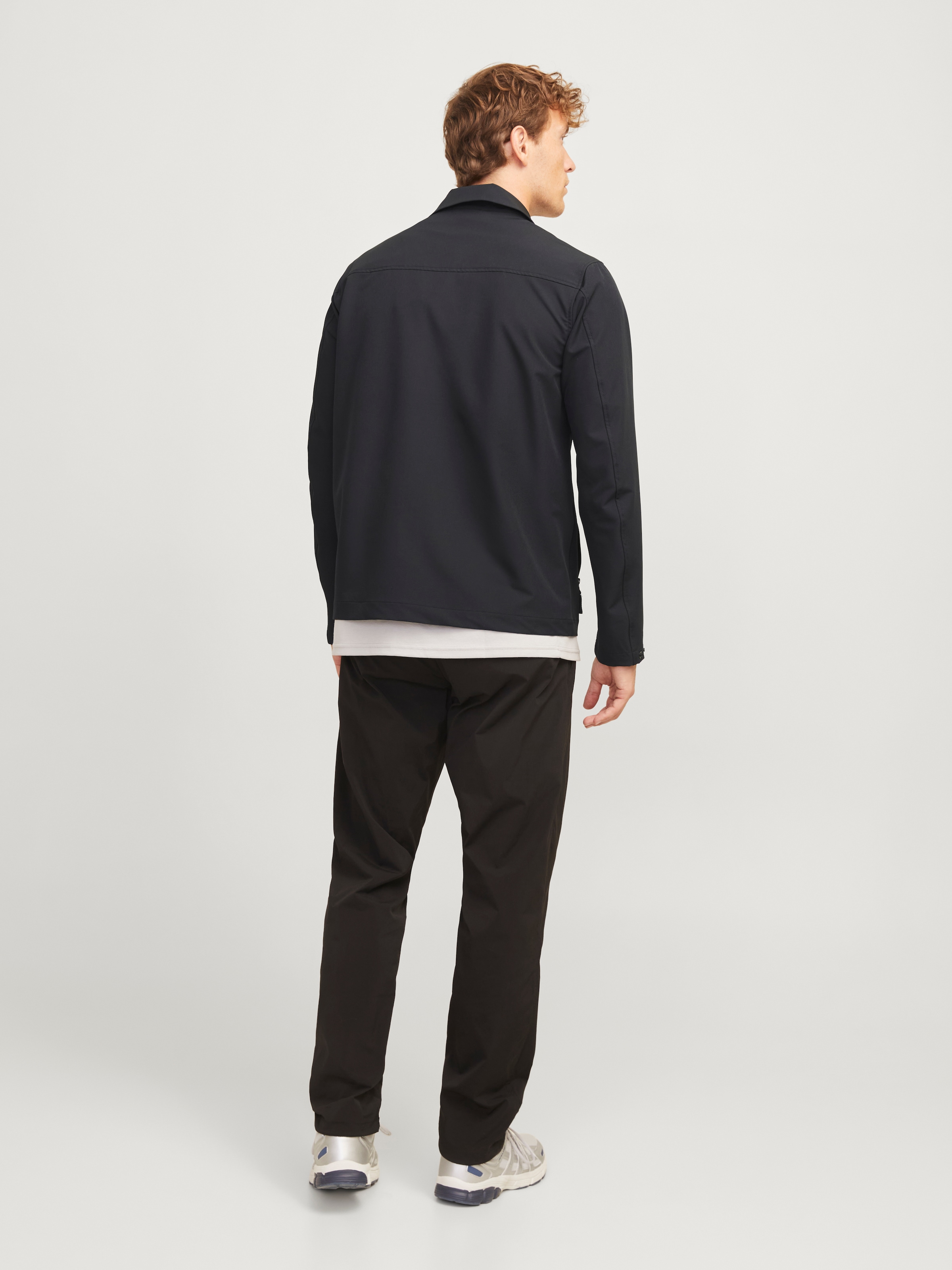 Jack & Jones Langarmhemd »JCOAERO SHIRT JACKET LS NOOS«, mit Reissverschluss
