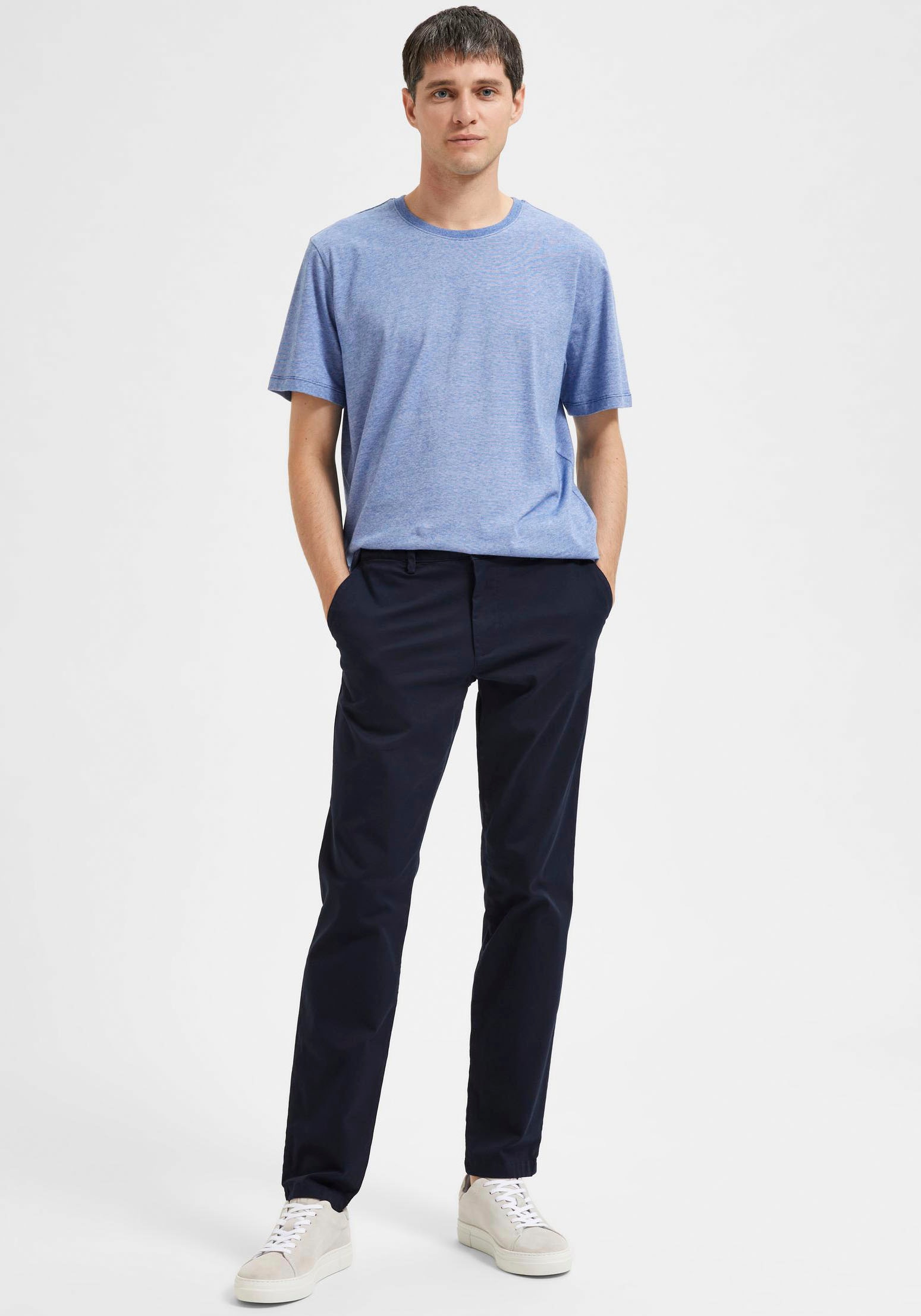 SELECTED HOMME Chinohose »SLH175-SLIM NEW MILES FLEX PANT NOOS«