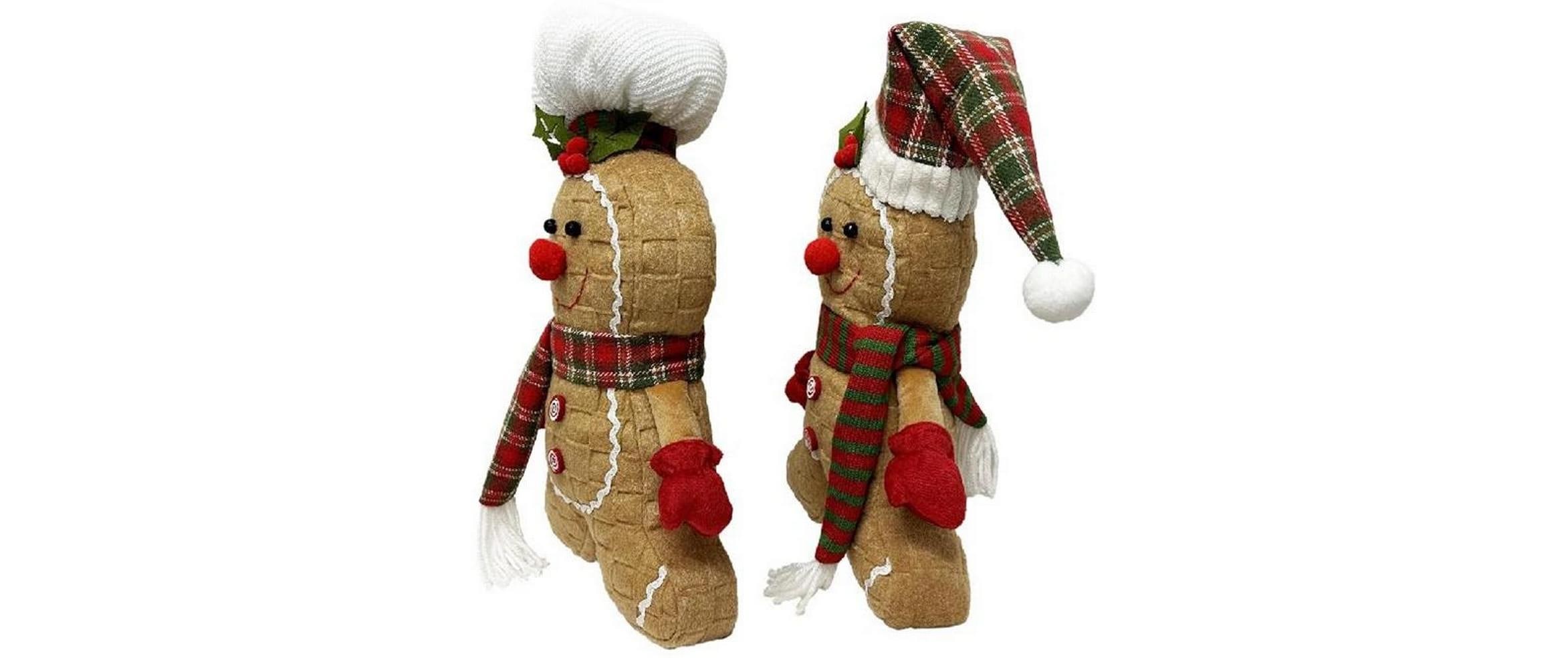   Figurine de Noël »Dameco Lebkuchenmännchen sitzend 2er-Set«