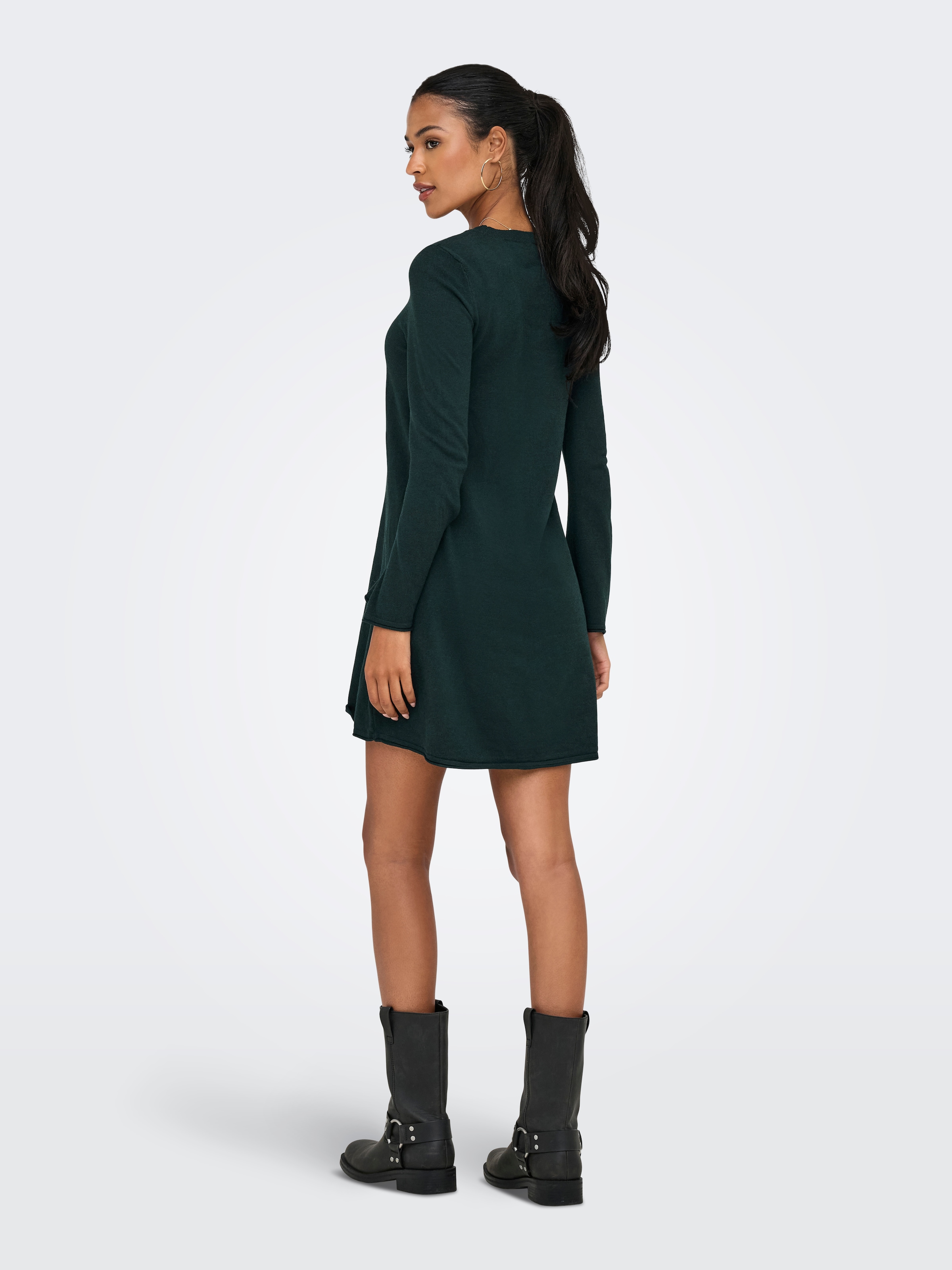 ONLY Midikleid »ONLAMALIO LIFE LS ONECK DRESS KNT«, Sommerkleid