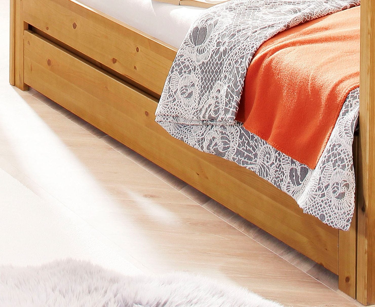GOODproduct Schubkasten »KERO« Set, 2 Stk. tlg. passend zum Massivholzbett 'KERO', Breite 192 cm