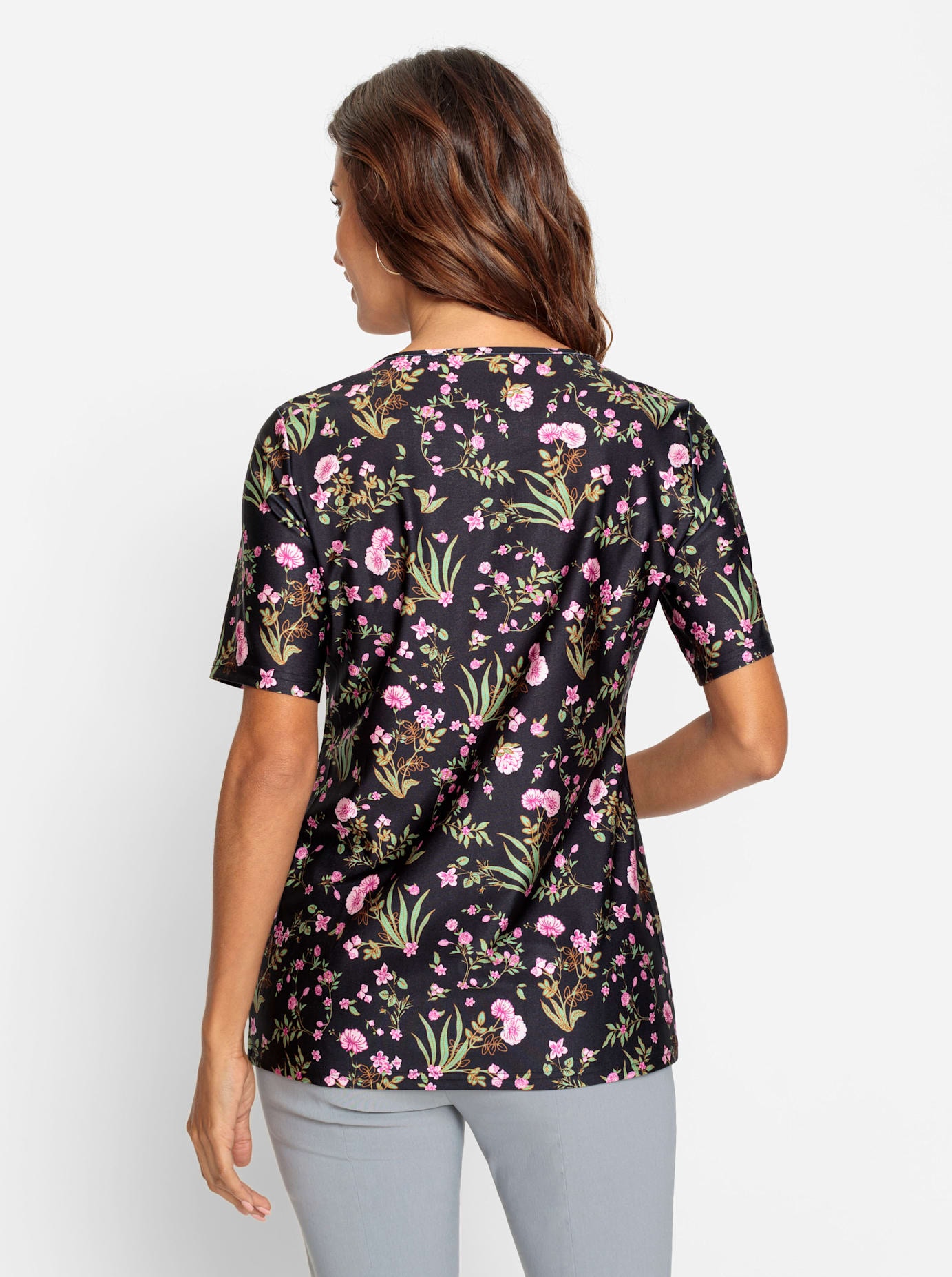 Inspirationen Print-Shirt »Tunikashirt«, (1 tlg.)