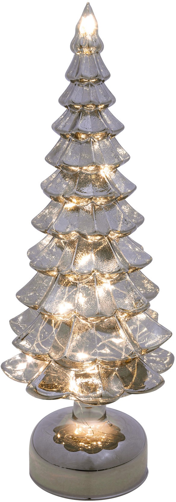 Image of Creativ light LED Baum »Tanne«, Warmweiss, aus Glas, mit 12 LEDs, Höhe ca. 33 cm bei Ackermann Versand Schweiz