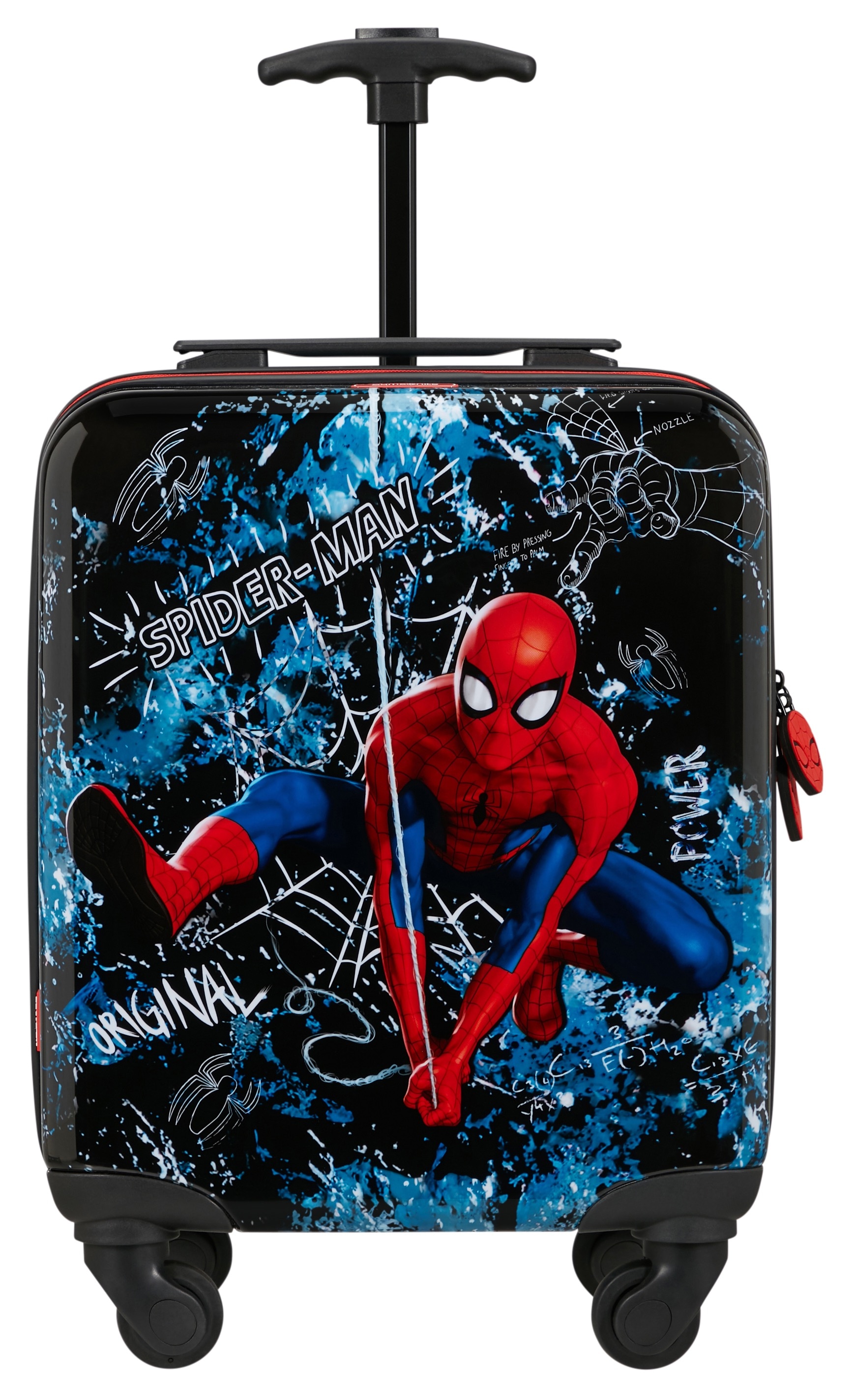 Samsonite Kinderkoffer »DAYDREAM MARVEL, Spiderman Mystery« 24 l 4 Rollen mit arretierbarem und versenkbarem Druckknopf-Trolleysystem