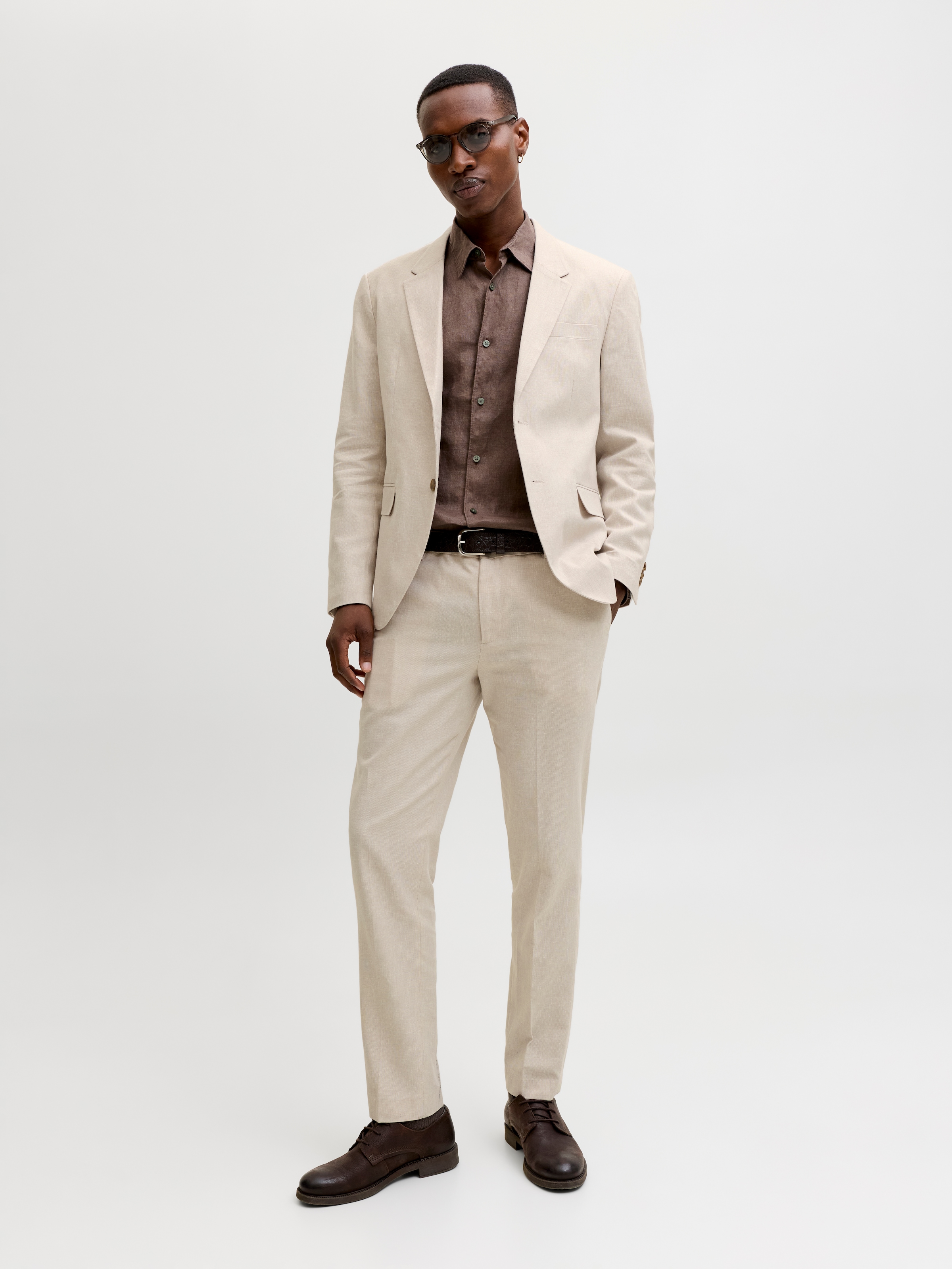 Jack & Jones Sakko »JPRMARTIN SUMMER BLZ LINEN BLEND NO06 SN« Baumwollmischung, slim fit