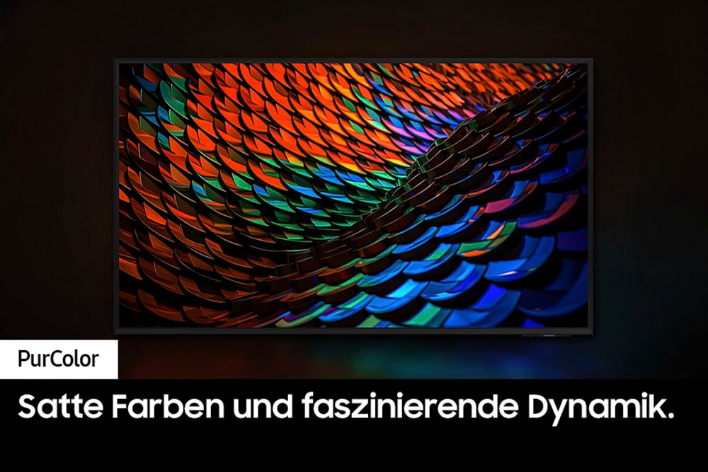 Samsung LED-Fernseher »GU55DU7179U«, 4K Ultra HD, Smart-TV, Crystal UHD, Q-Symphony, Dolby Surround Sound, Triple Tuner, Smart-Hub
