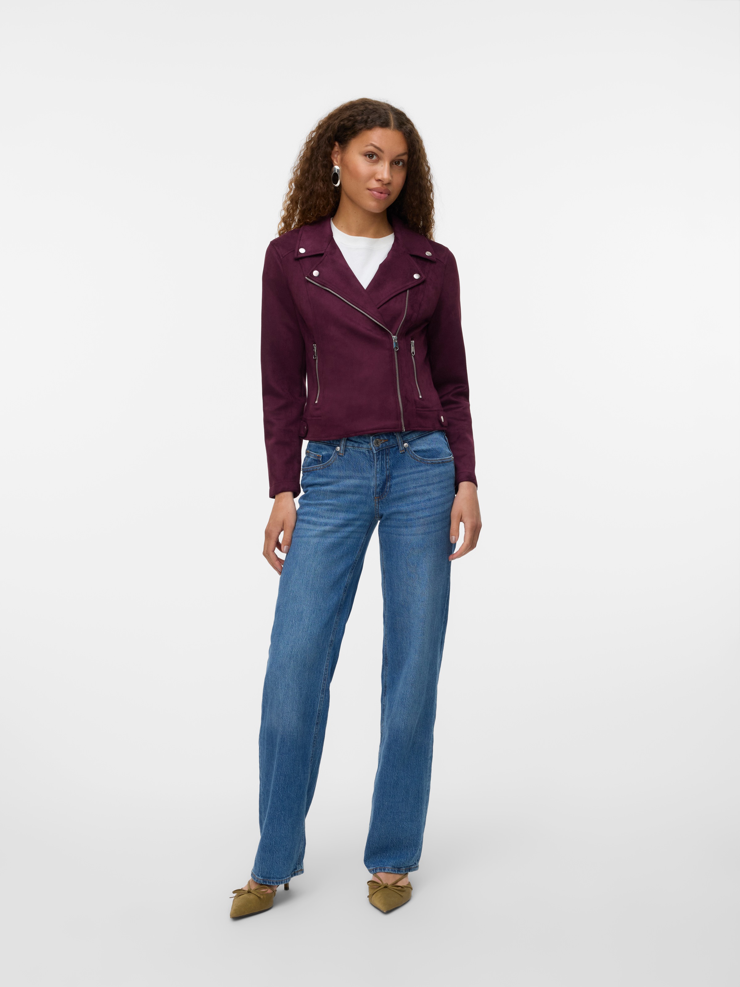 Vero Moda Lederimitatjacke »VMJOSE SHORT FAUX SUEDE JACKET NOOS«