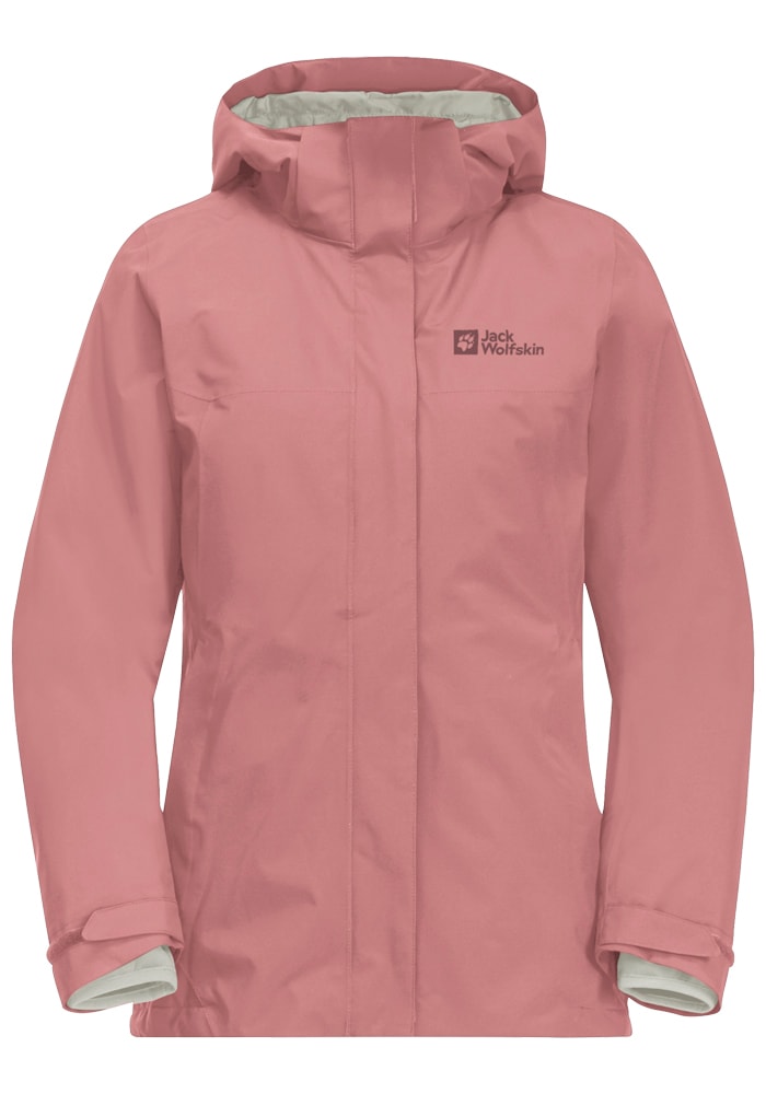 Jack Wolfskin 3-in-1-Funktionsjacke »LUNTAL 3IN1 JKT W«, mit Kapuze