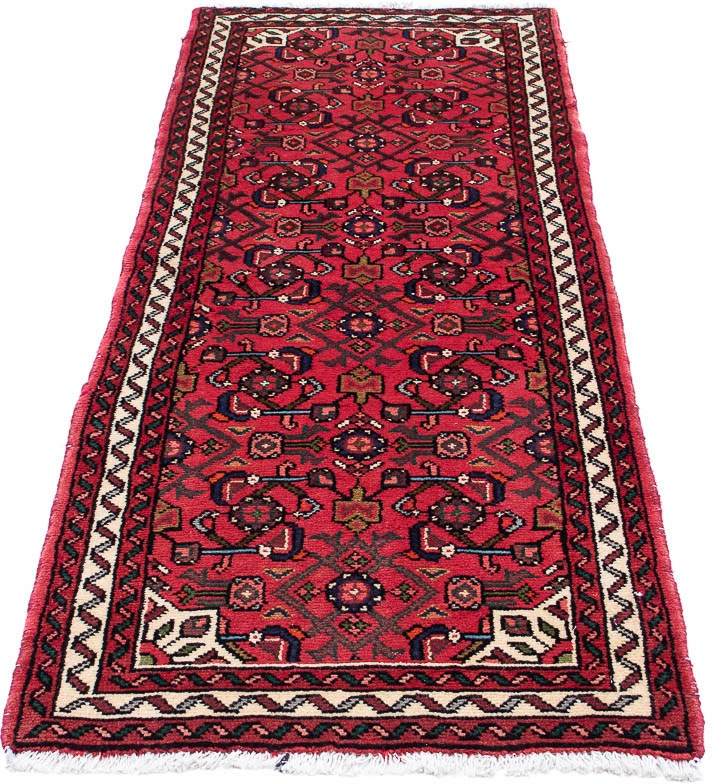 Image of morgenland Orientteppich »Perser - Nomadic - 185 x 70 cm - dunkelrot«, rechteckig, 10 mm Höhe, Wohnzimmer, Handgeknüpft, Einzelstück mit Zertifikat bei Ackermann Versand Schweiz
