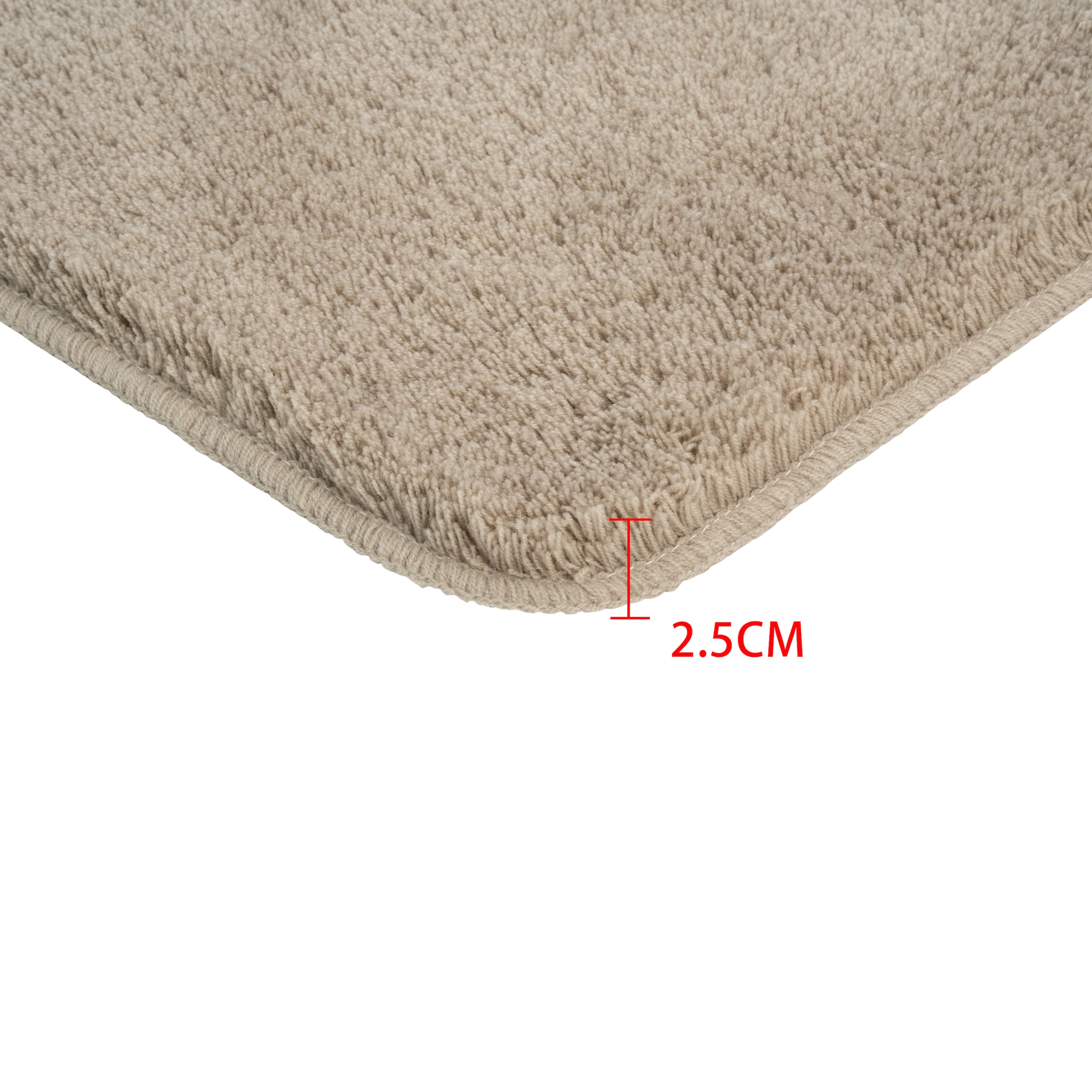 Bruno Banani Badematte »Lana, Standard & Premium Qualität, 25 mm oder 30 mm Höhe« rutschhemmend beschichtet fussbodenheizungsgeeignet | schnell trocknend | strapazierfähig Badteppich, Badematten, unifarben, auch als 3 teiliges Set & rund