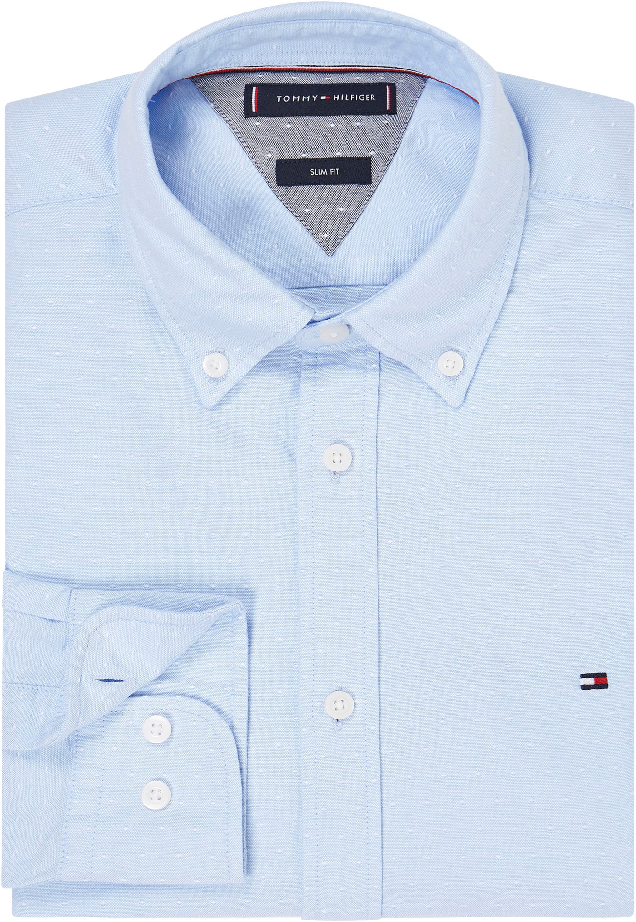 Tommy Hilfiger Langarmhemd »OXFORD DOBBY Slim Fit SHIRT«