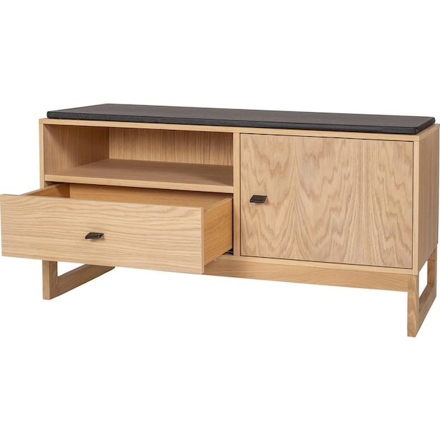 Woodman Schuhbank »Slussen«, im skandinavian Design, Holzfurnier aus Eiche  kaufen | Schranktüren