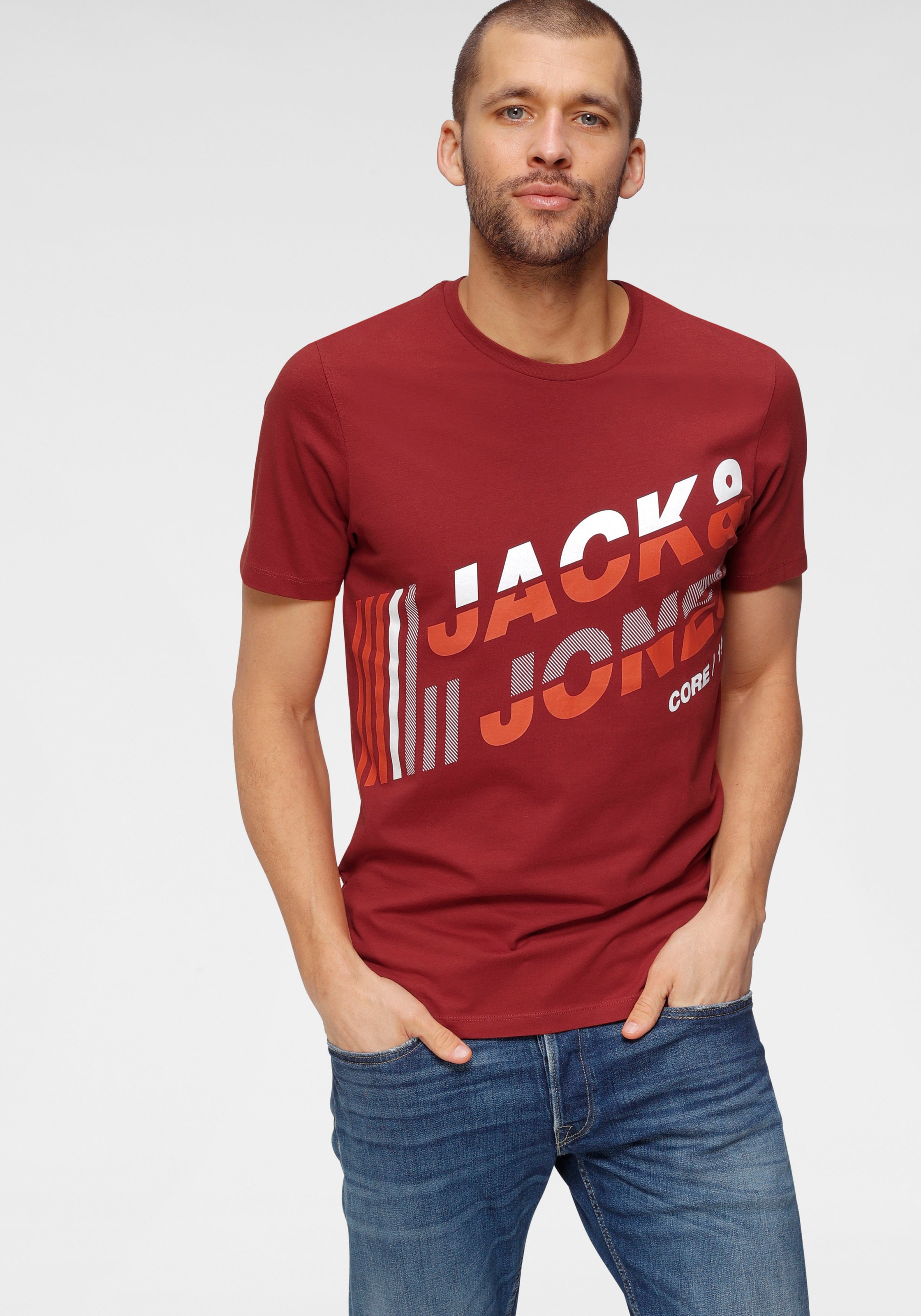 Image of Jack & Jones T-Shirt »ALPHA TEE« bei Ackermann Versand Schweiz