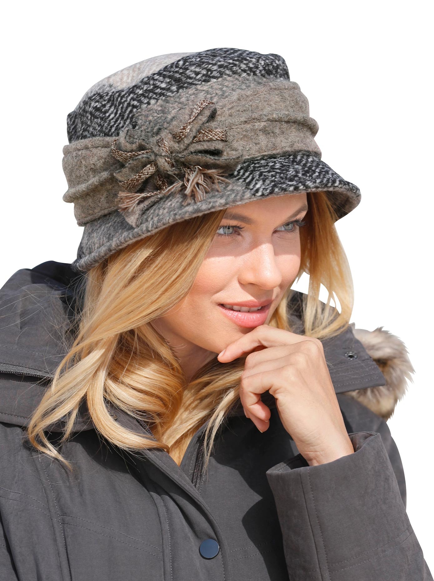 Wegener Hut mit dekorativer Schleife