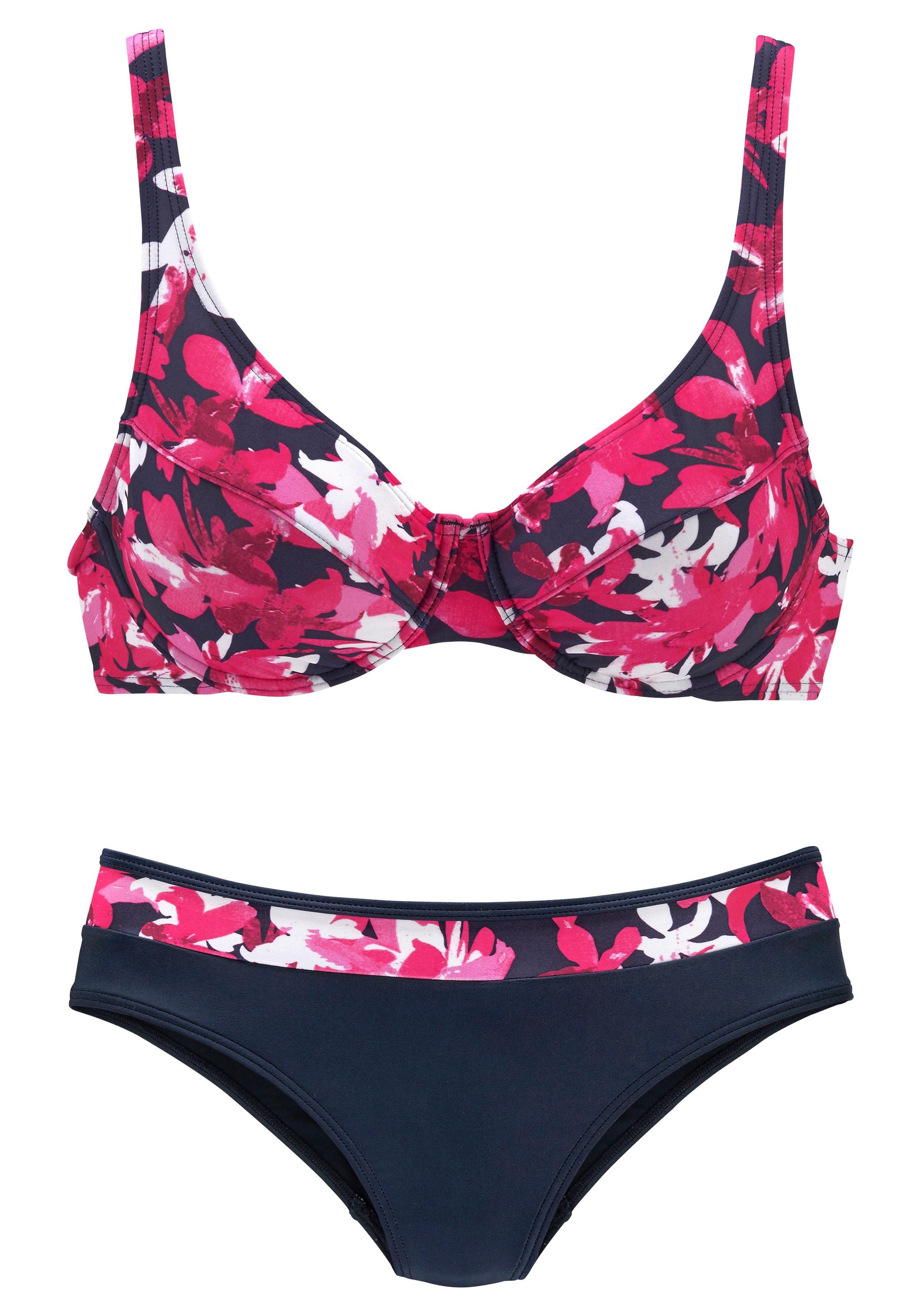 petite fleur by Lascana Bügel-Bikini mit floralem Druck