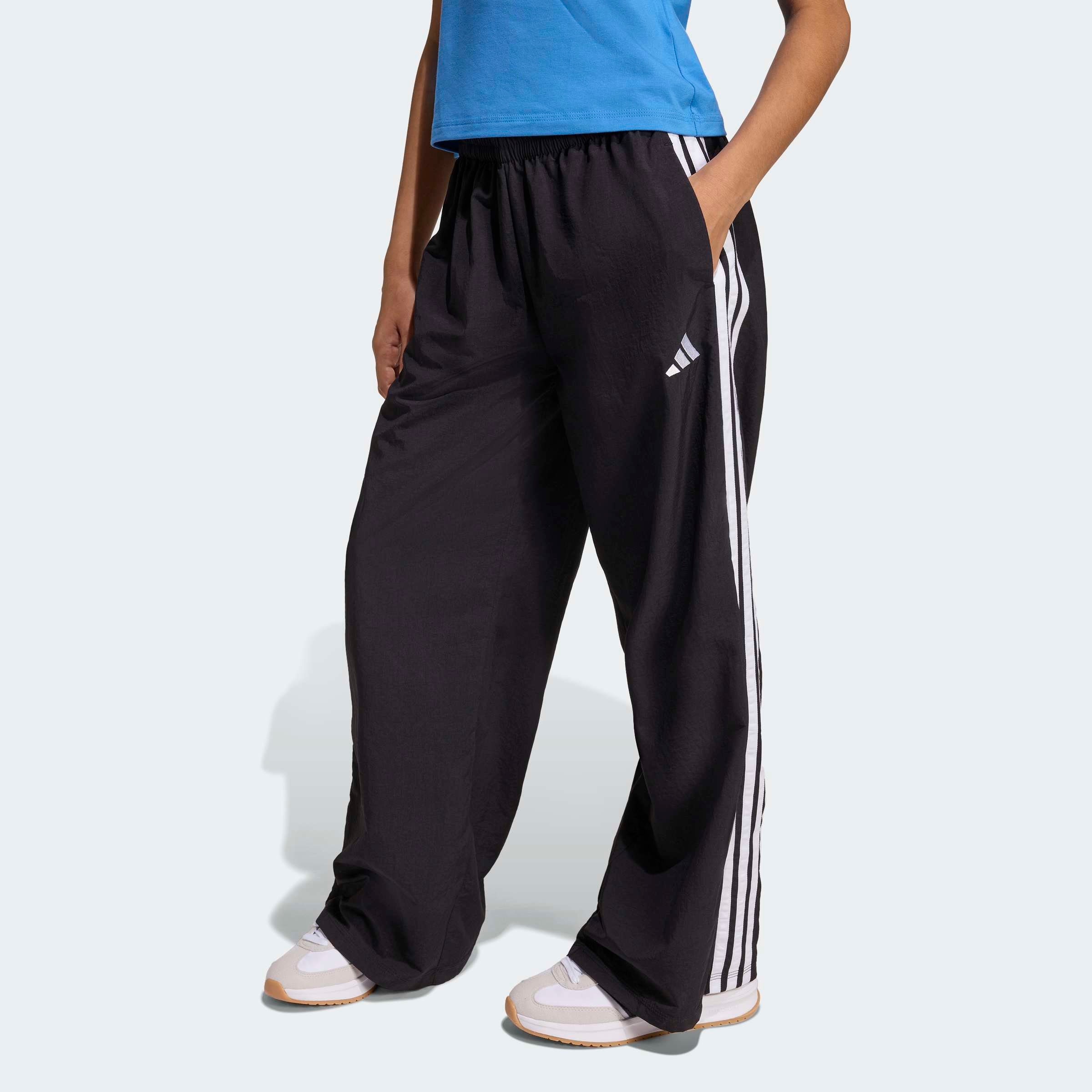 Image of adidas Sportswear Sporthose "ADIDAS GIRLS 3-STREIFEN AUS GEWEBTEM MATERIAL"