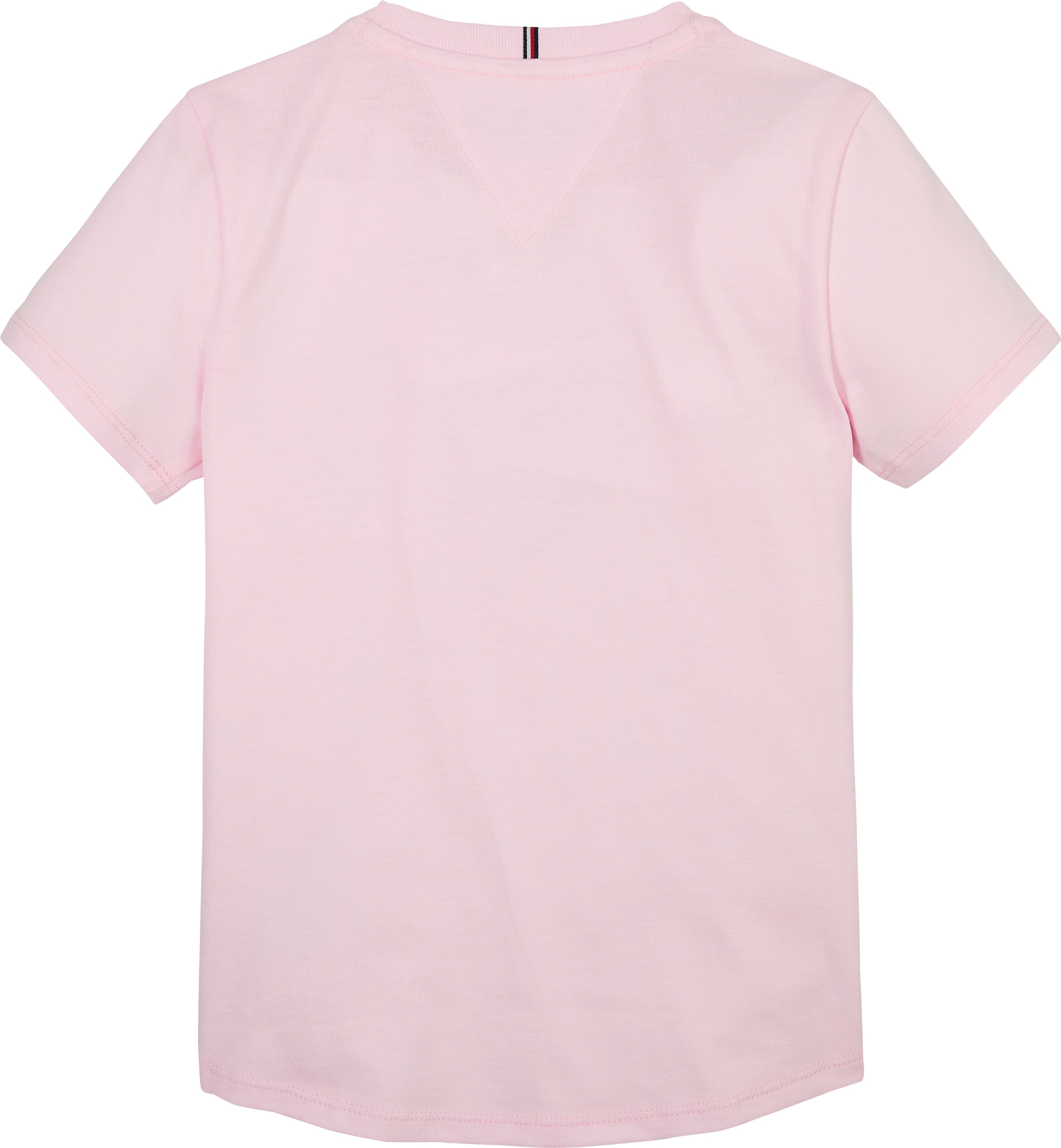 Tommy Hilfiger T-Shirt »TOMMY SCRIPT TEE SS« für Kinder bis 16 Jahre, glänzender Druck