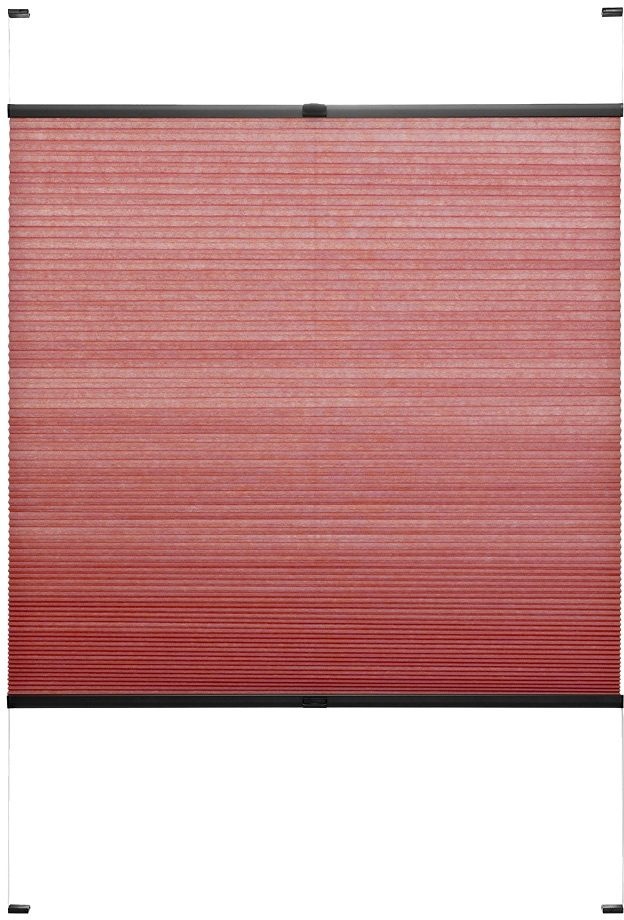 Image of Good Life Wabenplissee nach Mass »Rena«, Lichtschutz, mit Bohren, verspannt, schwarze Profilschiene bei Ackermann Versand Schweiz