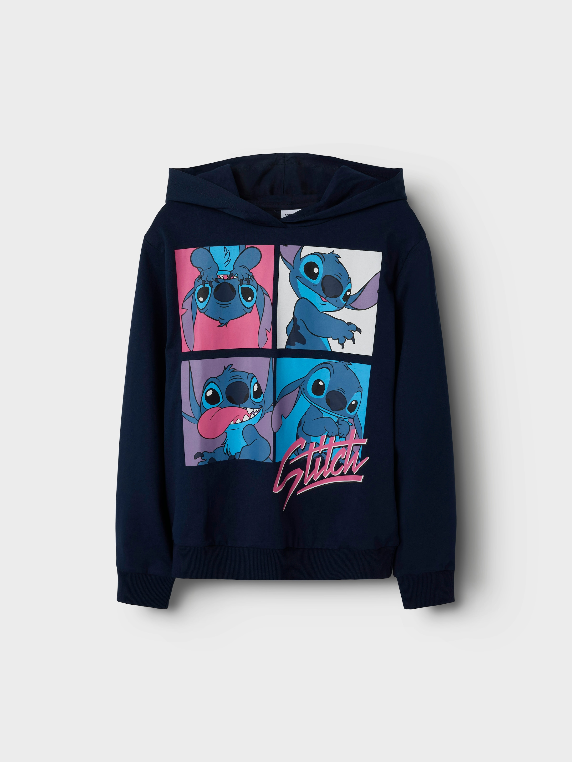 Image of Name It Sweatshirt "NKFINGA STITCH NREG SWEA WH BRU NOOS WDI"