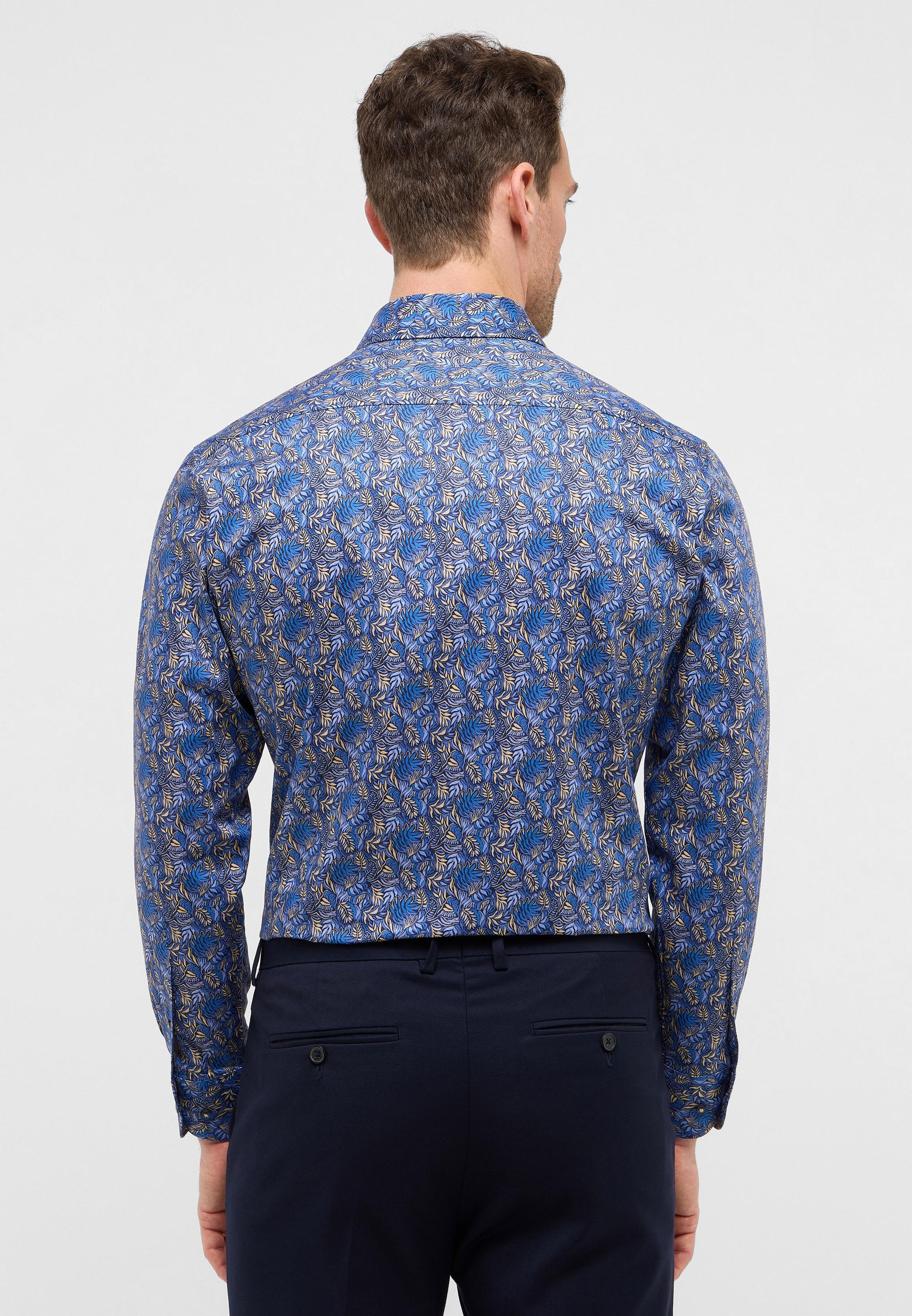 Eterna Langarmhemd »MODERN FIT«, NON IRON (bügelfrei)