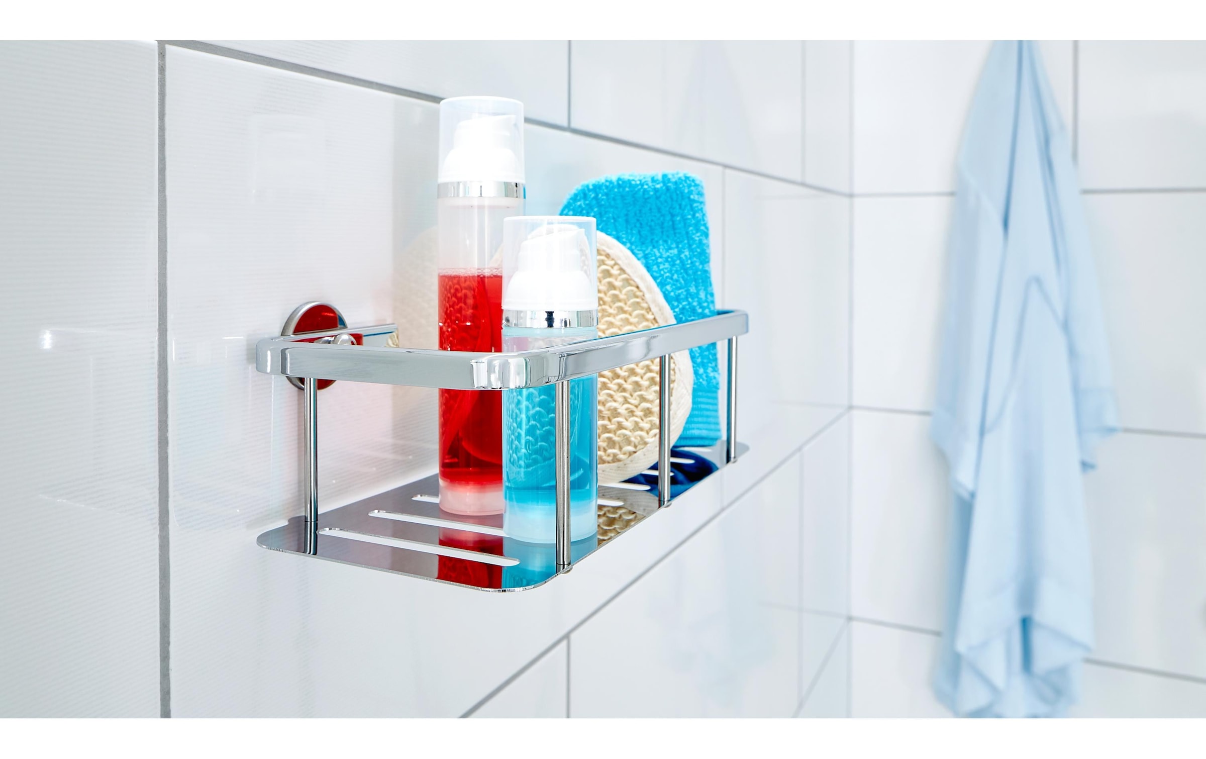 tesa Étagère de salle de bain »Aluxx einstöckig, offen«