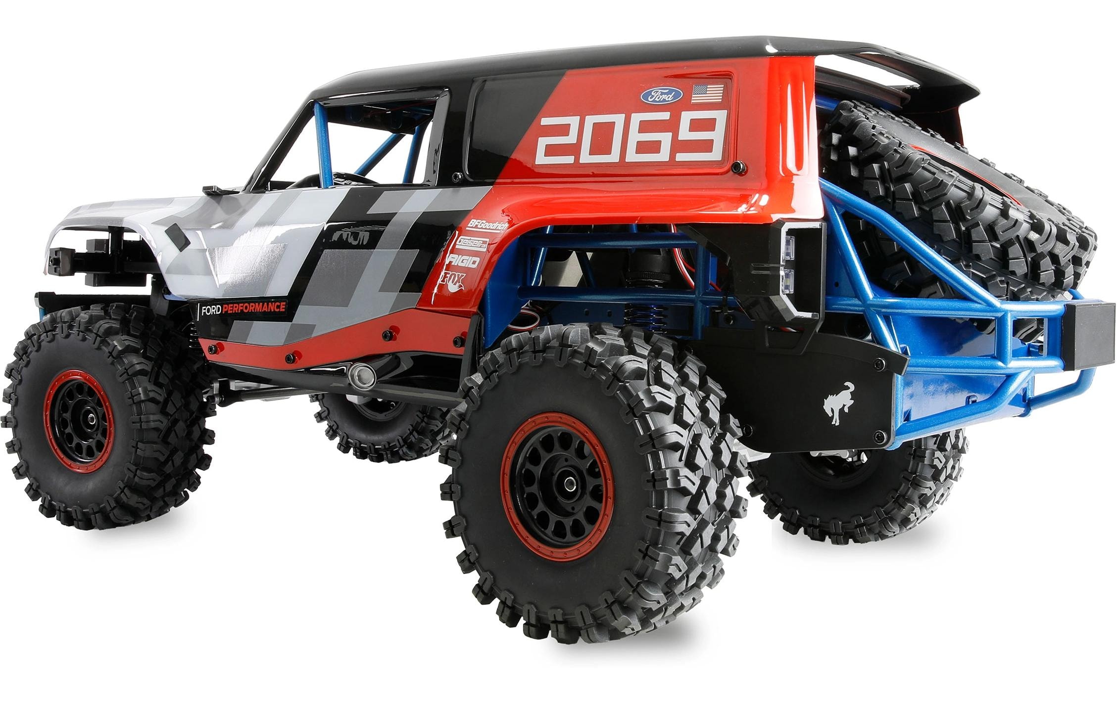 Amewi Voiture RC »Scale Crawler Hyper Go H8P Ford Bronco Baja 1000 1:08 RTR«