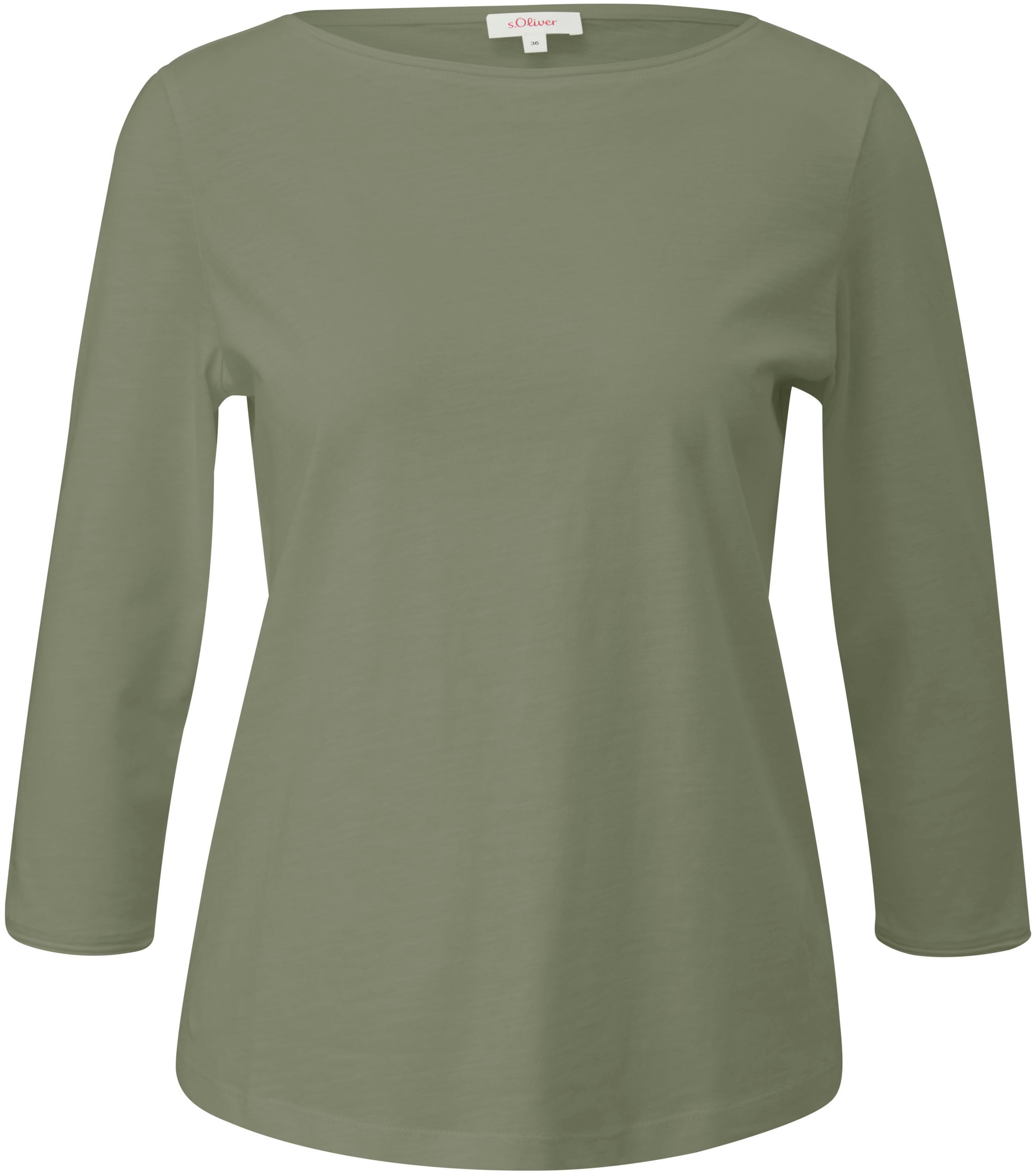 s.Oliver T-shirt à manches longues aus Flammgarn