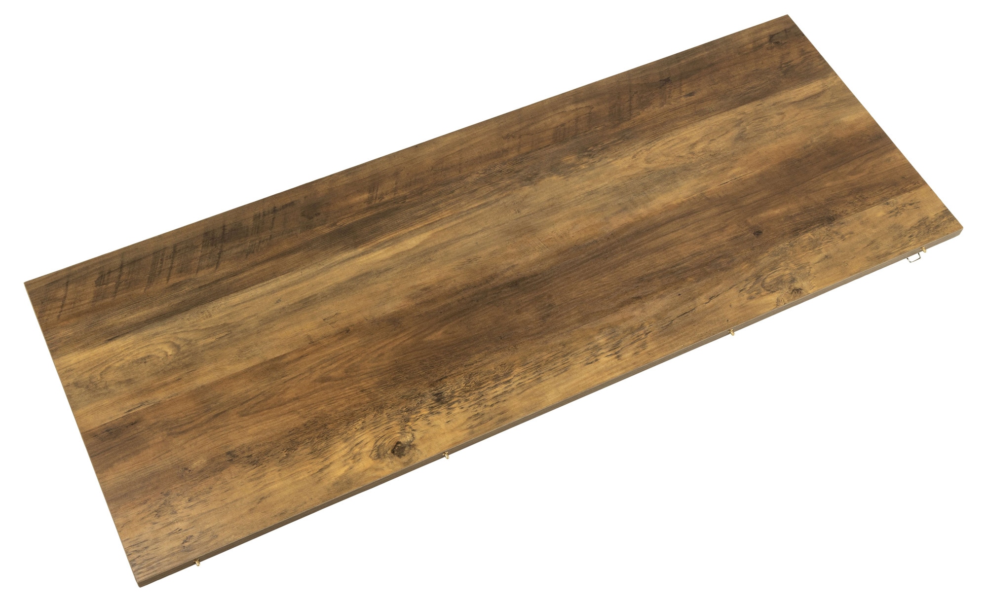 ACTONA GROUP Esstisch »Zalida Esszimmertisch, rund,« Eichenoptik, schwarze Stahlbeine, Verlängerungsplatten T: 120/210 cm