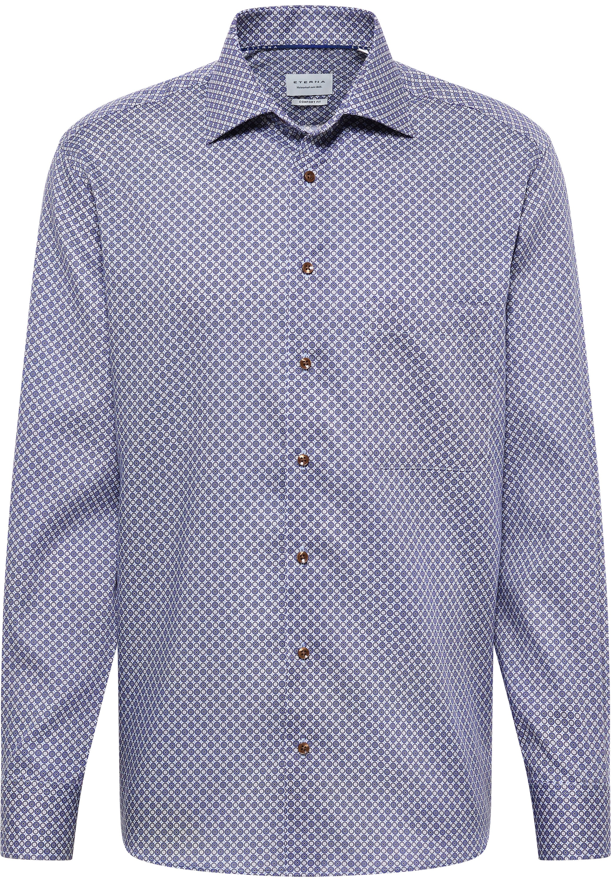 Eterna Langarmhemd »COMFORT FIT« NON IRON (bügelfrei)