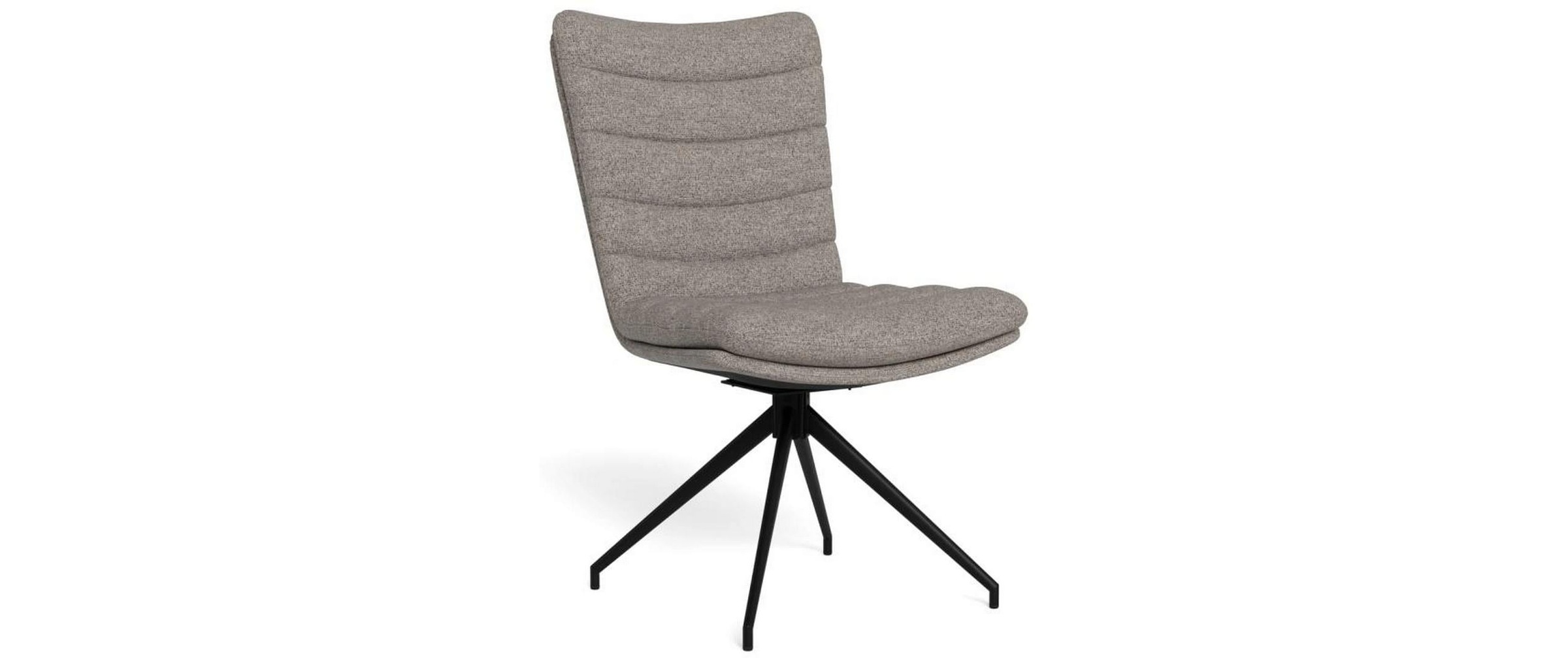 Image of AC Design Esszimmerstuhl "Grafton, Polsterstuhl, Stuhl" (Set) 2 Stk.Stuhl, Bouclé, L-Form, Drehfunktion, Sitzhöhe 48,5