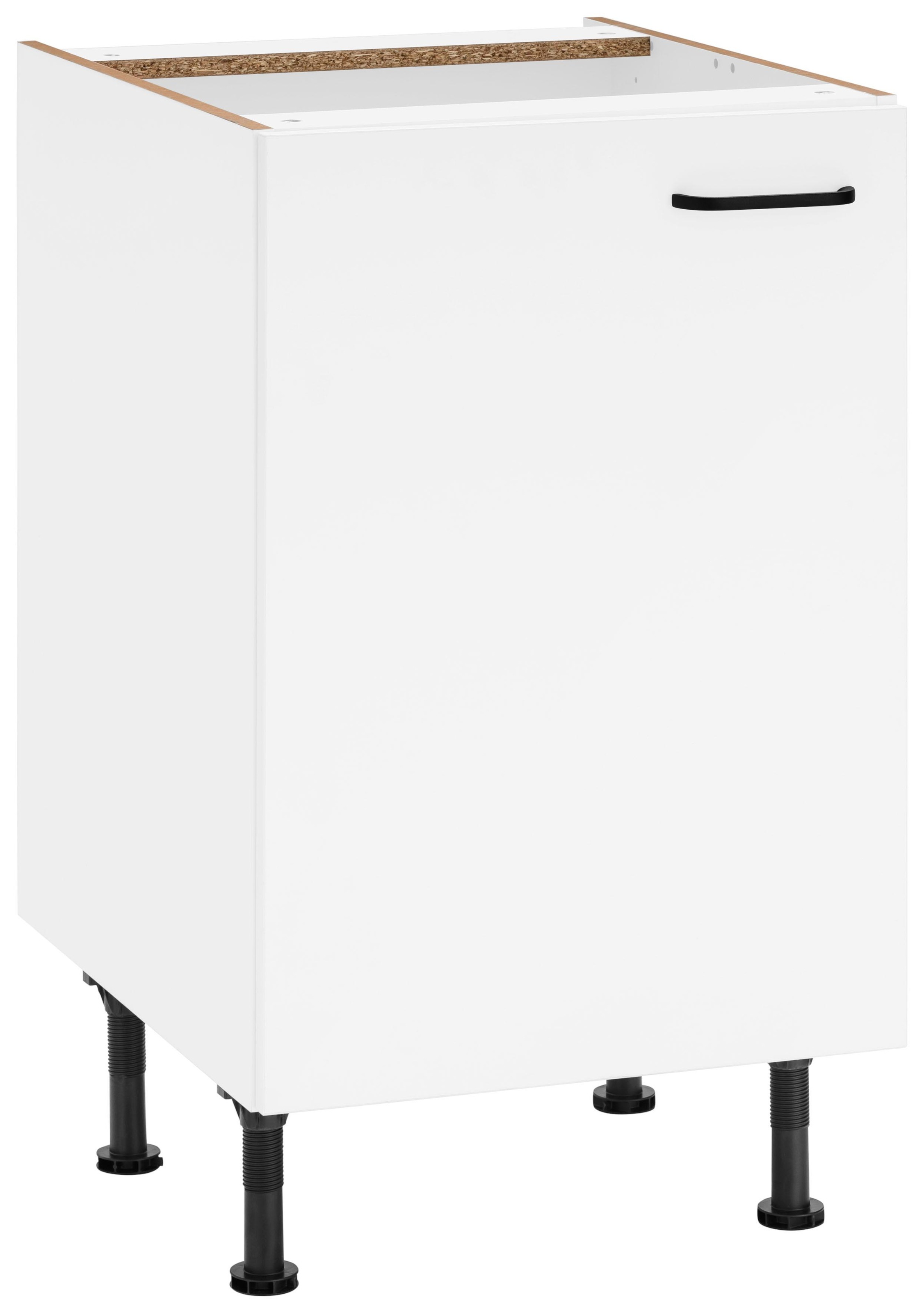 Image of OPTIFIT Unterschrank »Elga«, mit Soft-Close-Funktion, höhenverstellbaren Füssen und Metallgriff, Breite 50 cm bei Ackermann Versand Schweiz