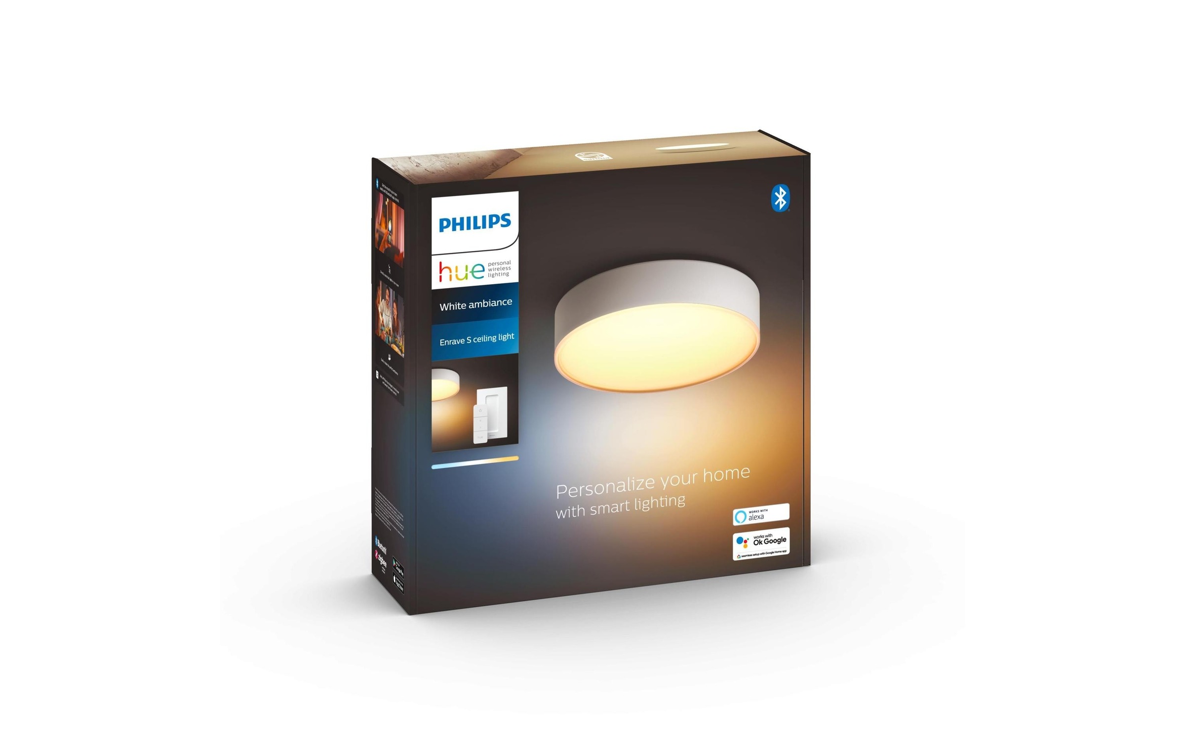 Image of Philips Hue Deckenleuchte "White Ambian" Kaltweiss Neutralweiss Tageslichtweiss Warmweiss