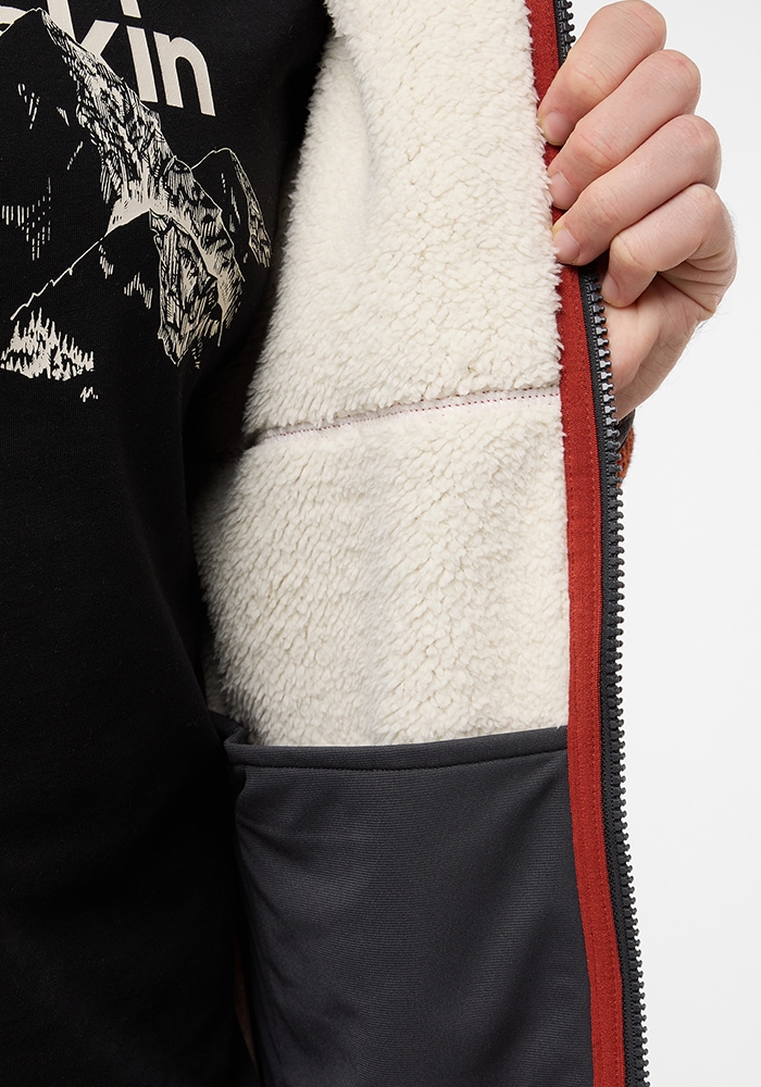 Jack Wolfskin Fleecejacke »KAMINFEUER JKT M«