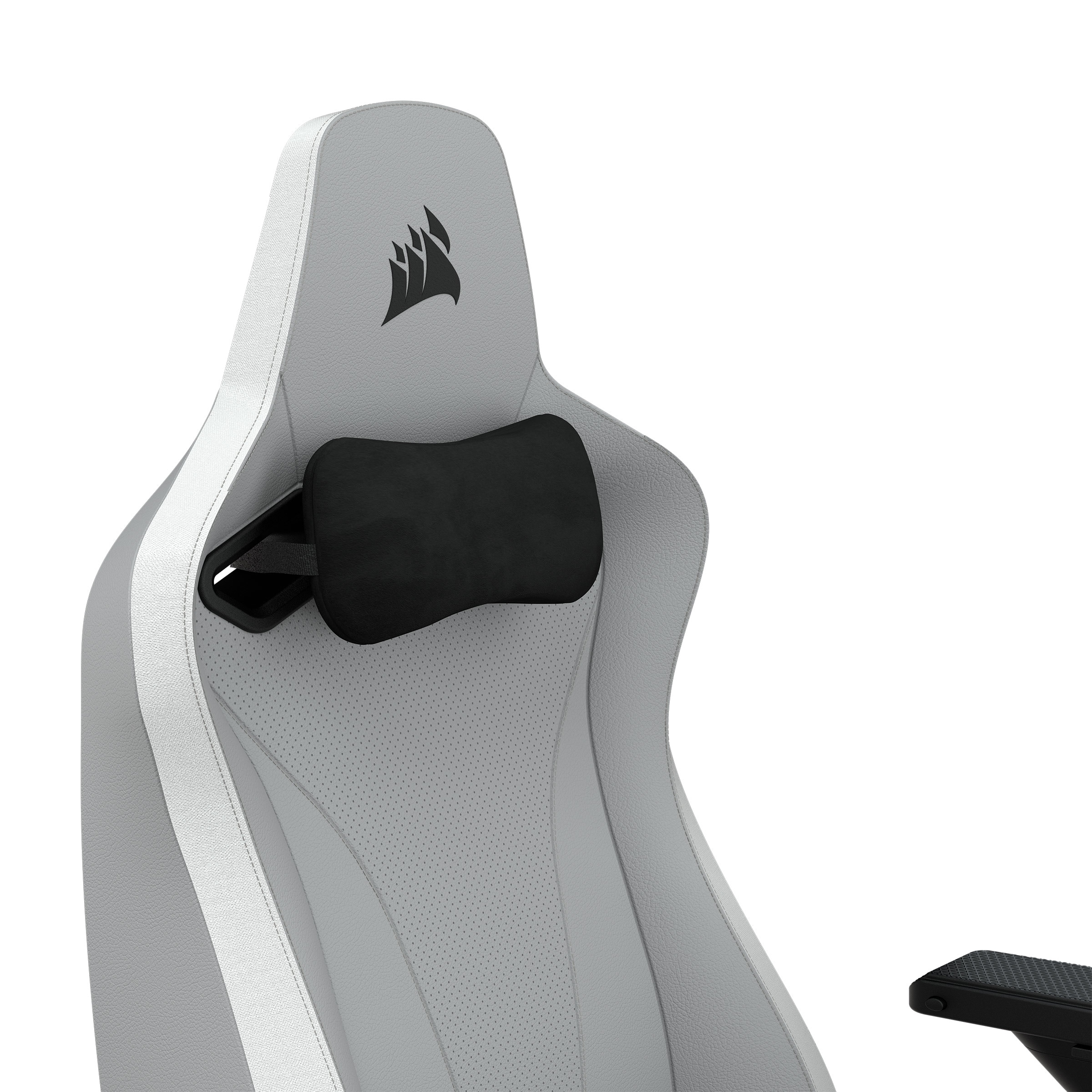 Corsair Gaming-Stuhl »TC200 Leatherette Gaming Chair, Standard Fit, Light  Grey/White« ab 99 CHF versandkostenfrei bestellen