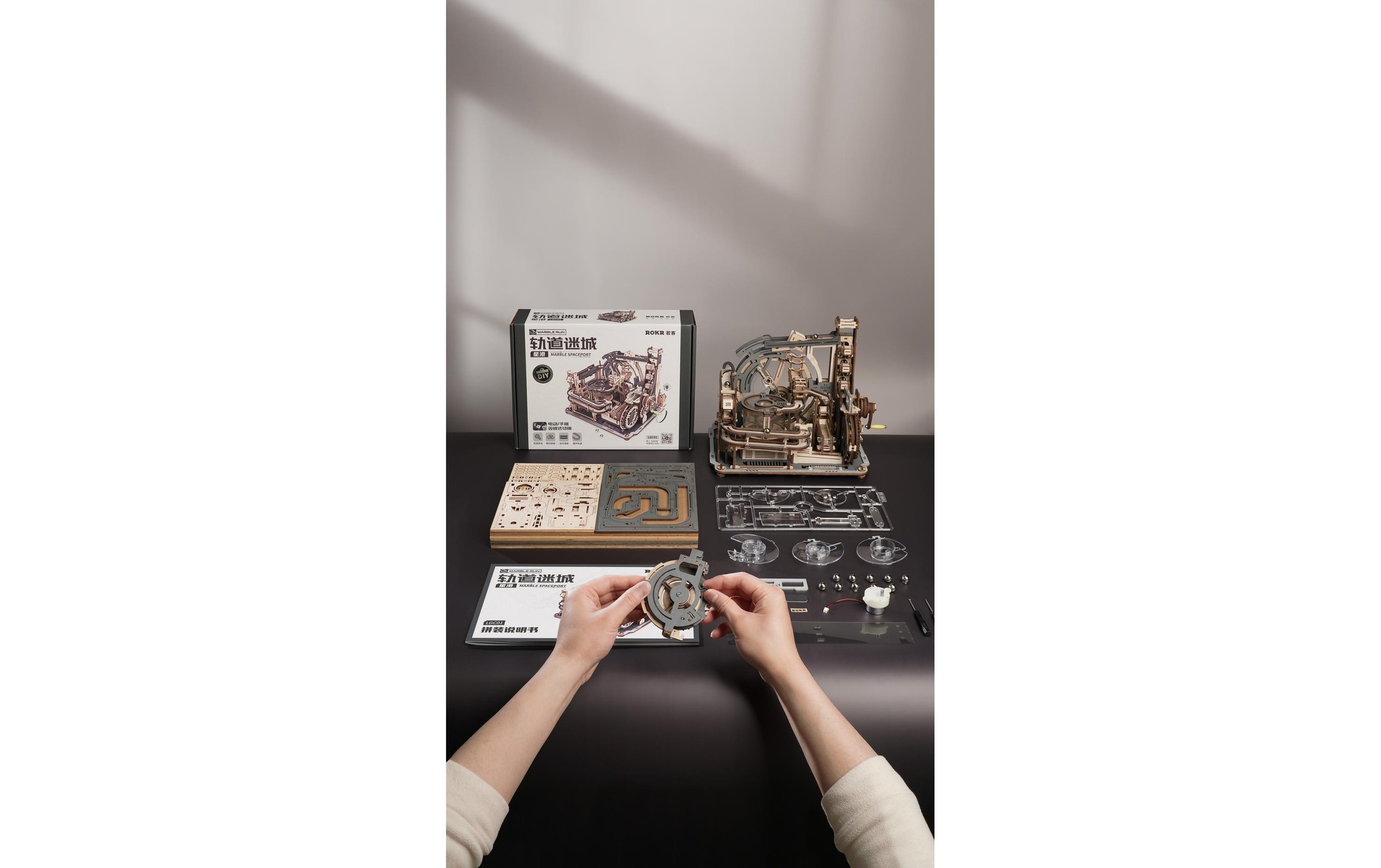 Spielbausteine »RoboTime Marble Spaceport 472-teilig«