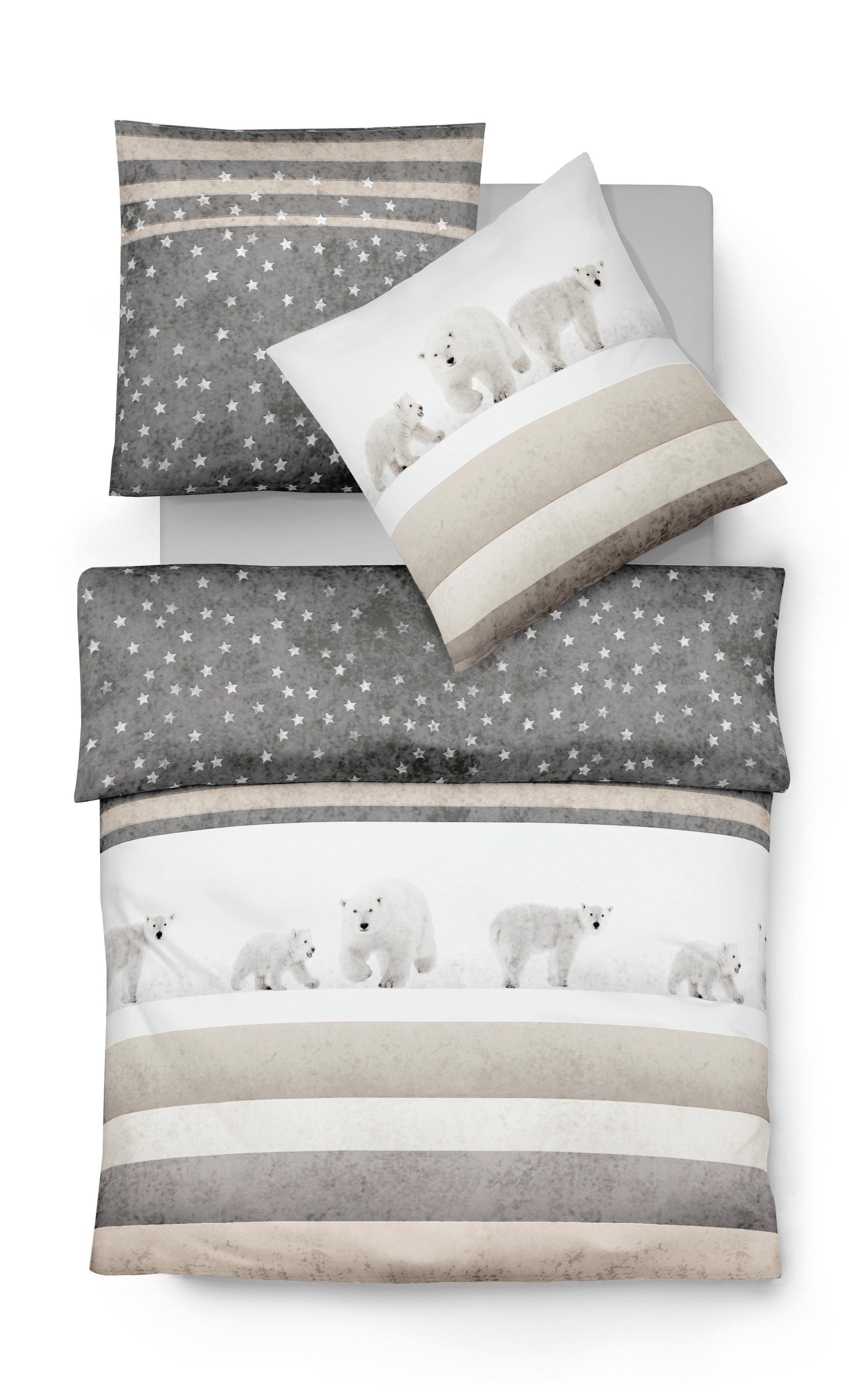 Image of fleuresse Bettwäsche »Aspen 4115 (2tlg.)«, (2 tlg.), mit Eisbären bei Ackermann Versand Schweiz