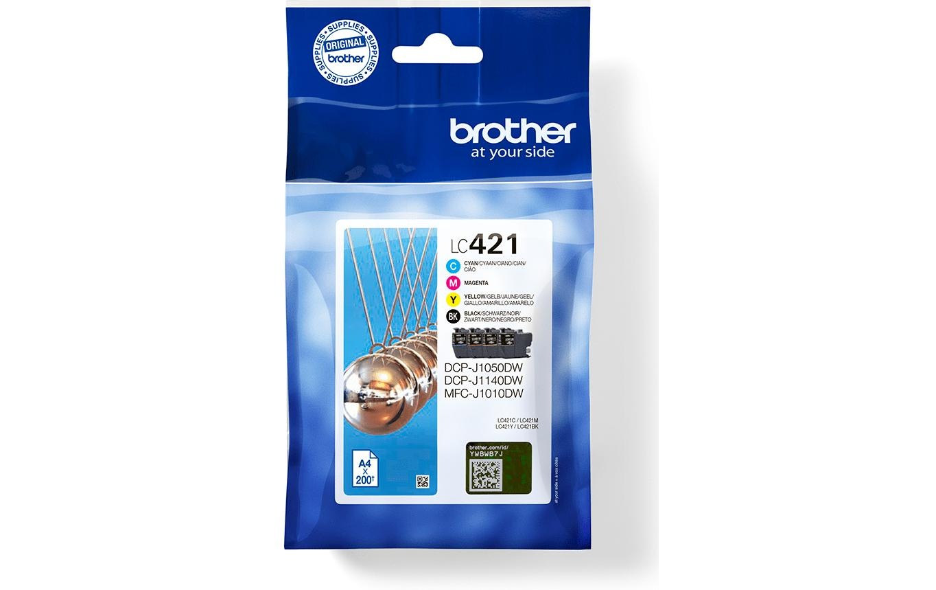 Image of Brother Tonerpatrone »LC421VAL BK, C, M, Y« bei Ackermann Versand Schweiz