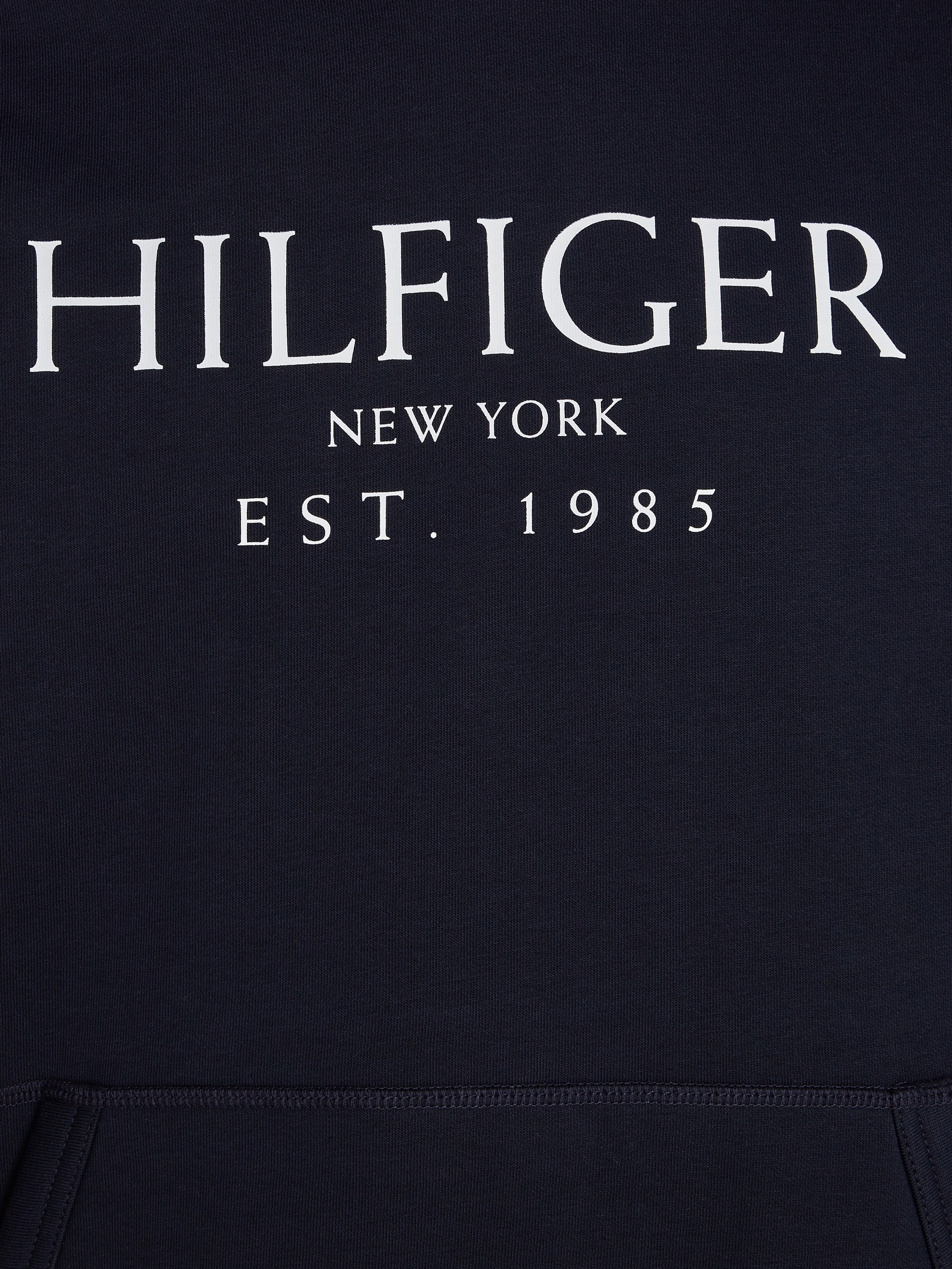 Tommy Hilfiger Hoodie »BIG HILFIGER HOODY«, mit kontrastfarbenen Print