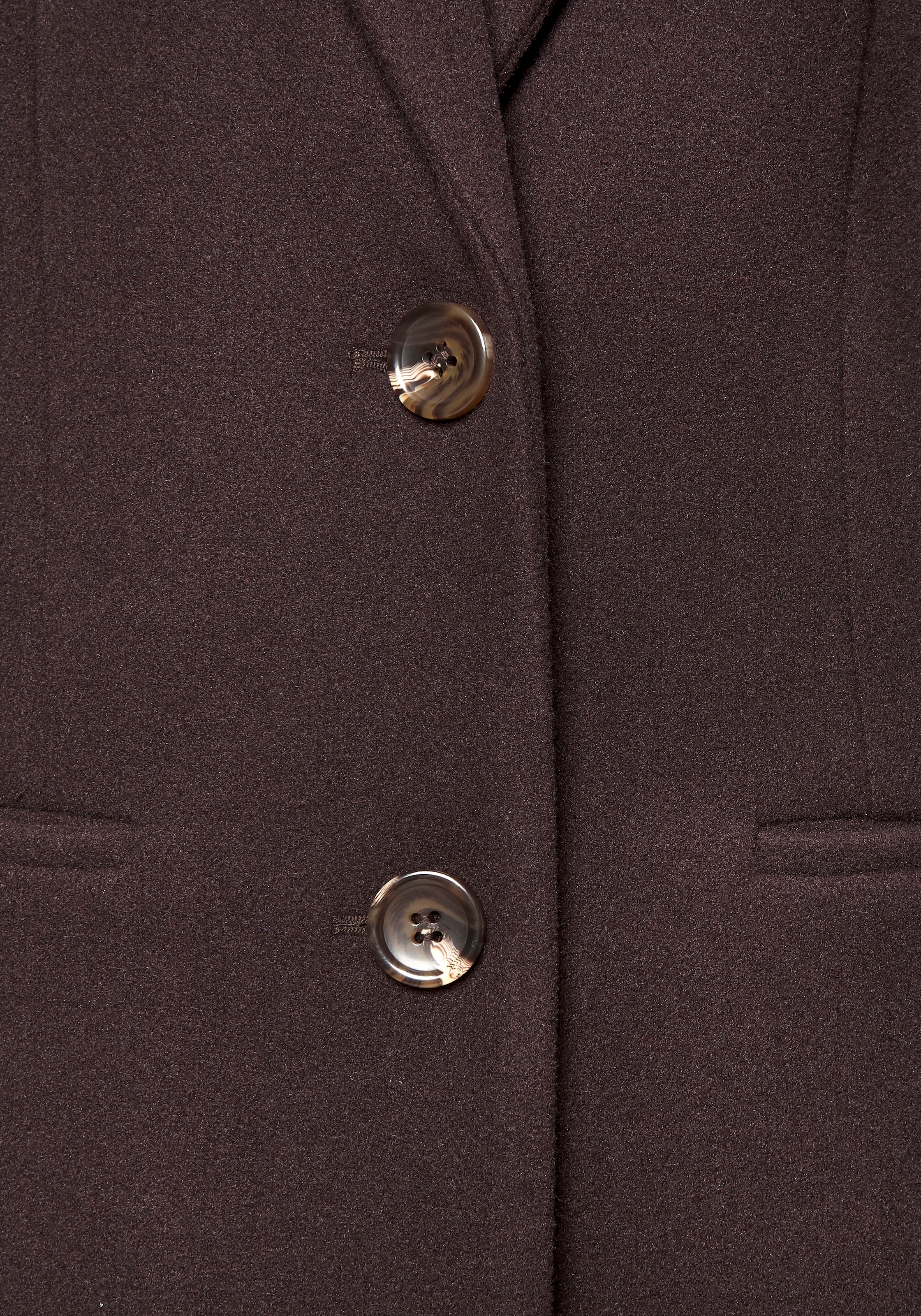 LASCANA Kurzmantel im klassischen Design, Damenmantel, Blazermantel, casual-chic