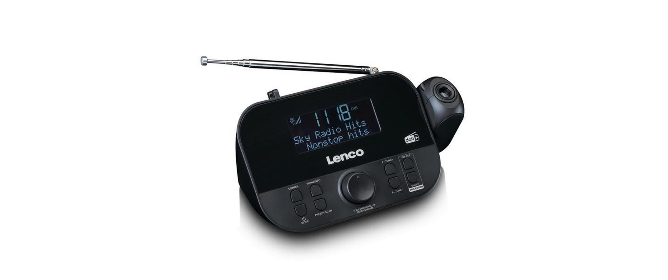 Lenco Radiowecker »CR-615BK Schwarz«