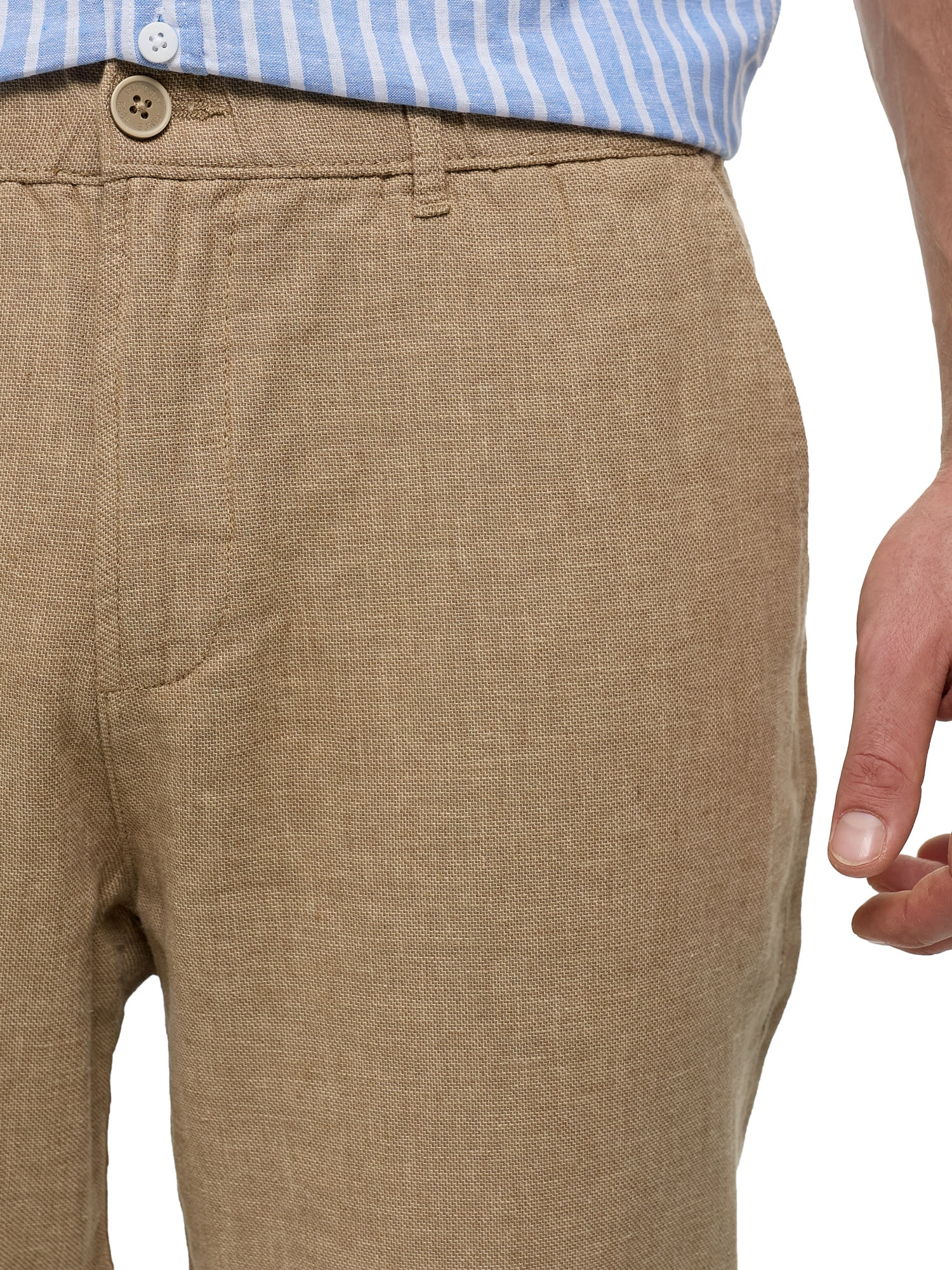 Indicode Leinenhose »INTrope Pant«  Sommerliches Material mit Leinen, regular fit