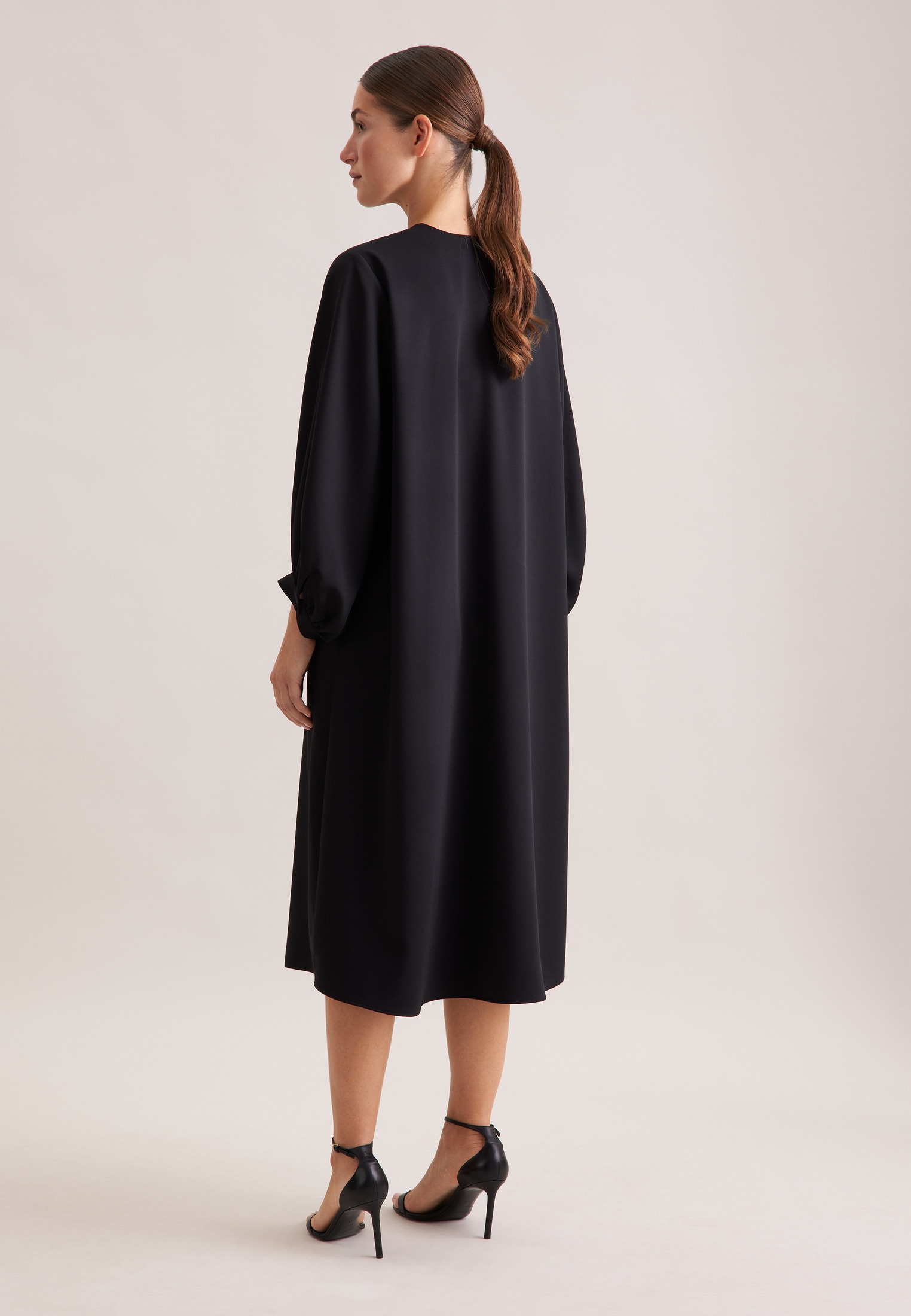 seidensticker Robe d'été 1/1 V-Neck Uni
