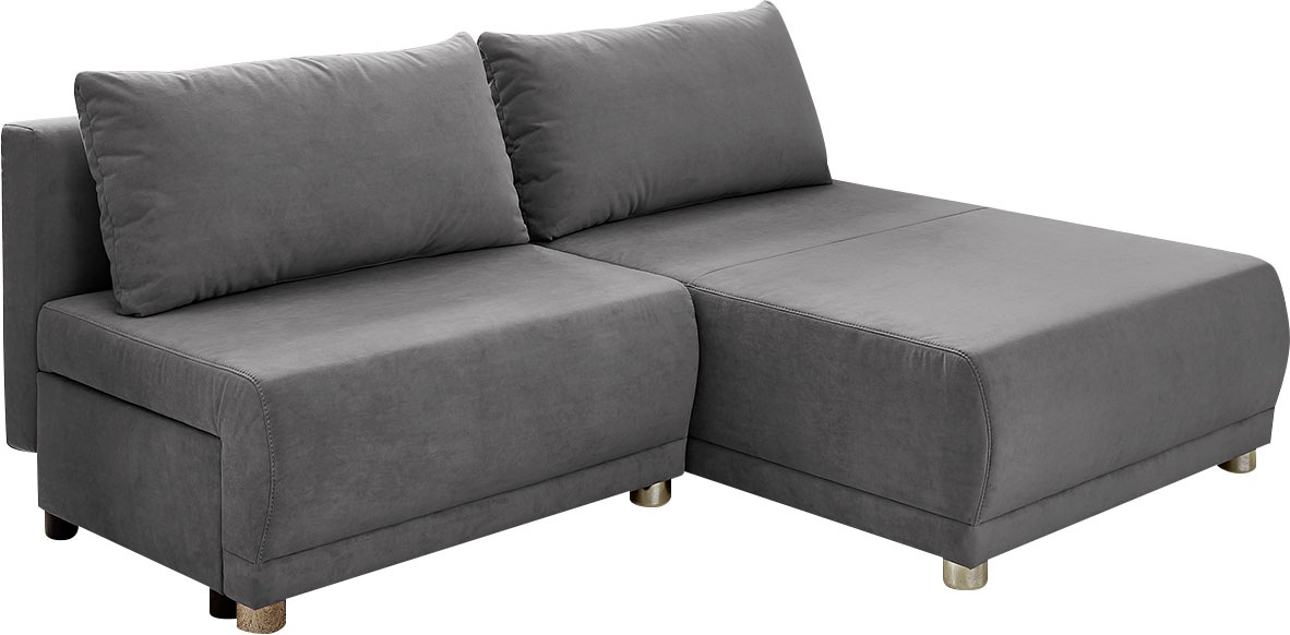 Image of Jockenhöfer Gruppe Ecksofa, mit Bettfunktion und Bettkasten, Ottomane rechts oder links montierbar bei Ackermann Versand Schweiz