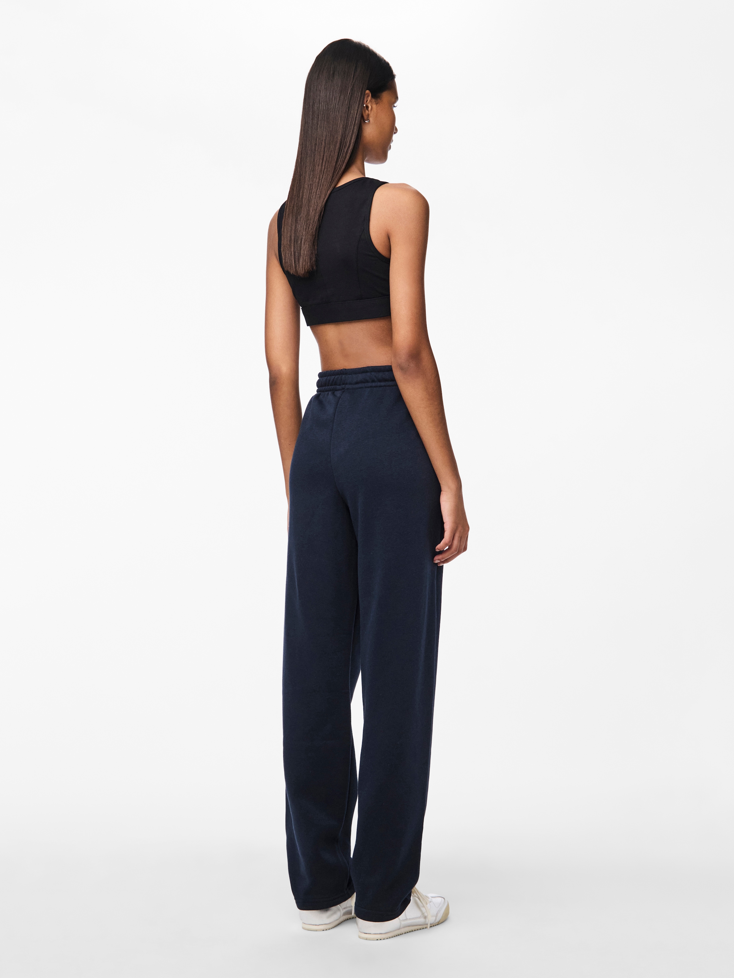 pieces Sweathose »PCCHILLI HW STRAIGHT SWEAT PANTS NOOS BC«  Baumwollmischung, straight fit