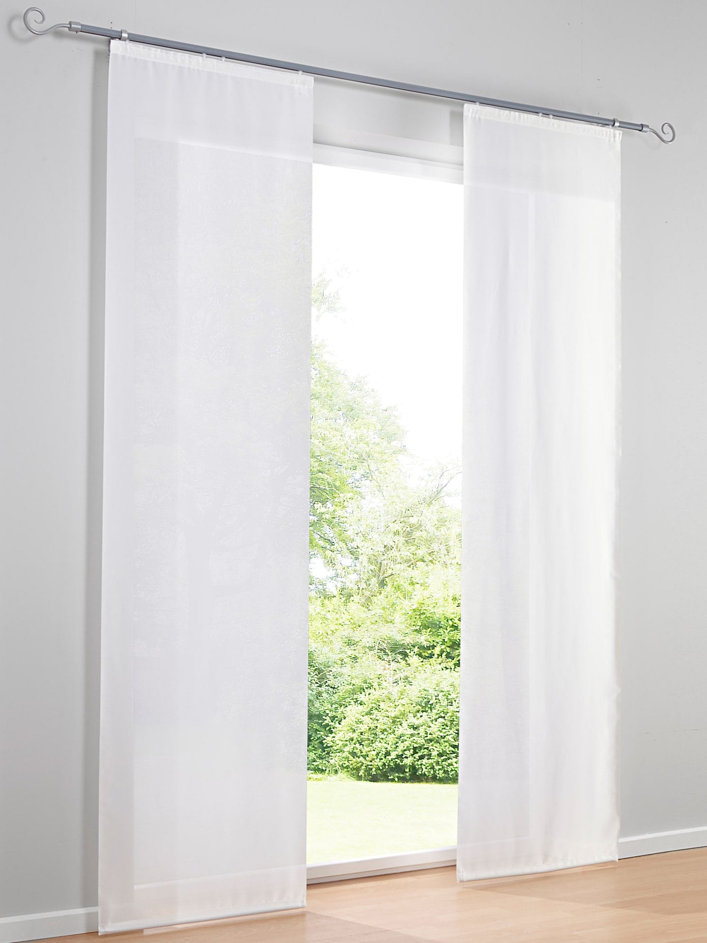 heine home Schiebegardine Klettschiene 1 Stk. tlg.