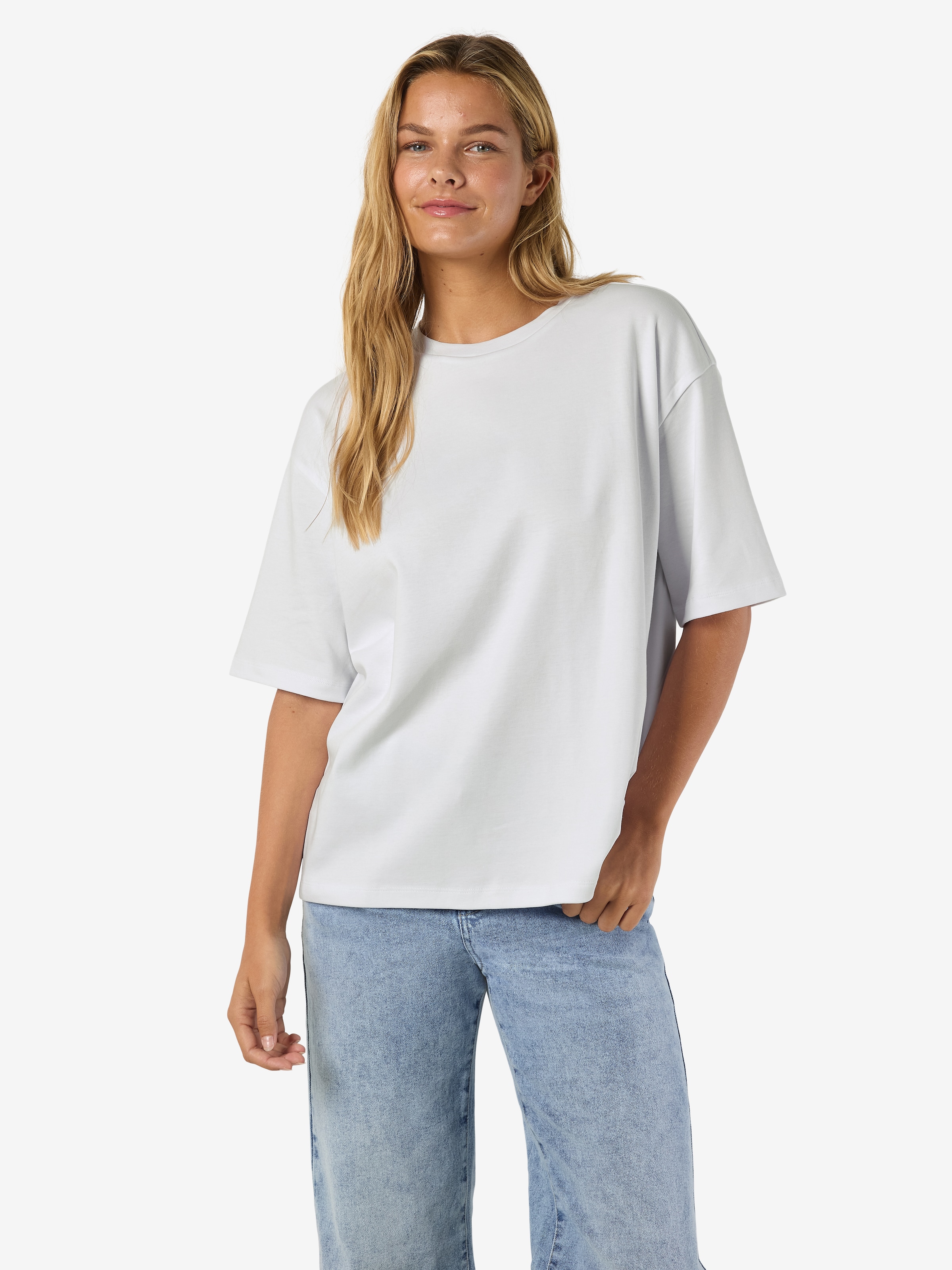 Noisy may T-shirt à manches courtes »NMKIM S/S T-SHIRT JRS NOOS« coton, coupe régulière